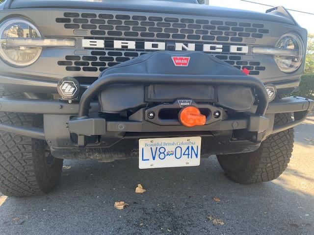 Ford Bronco Winch + Bumper Solutions - Lightweight bronco