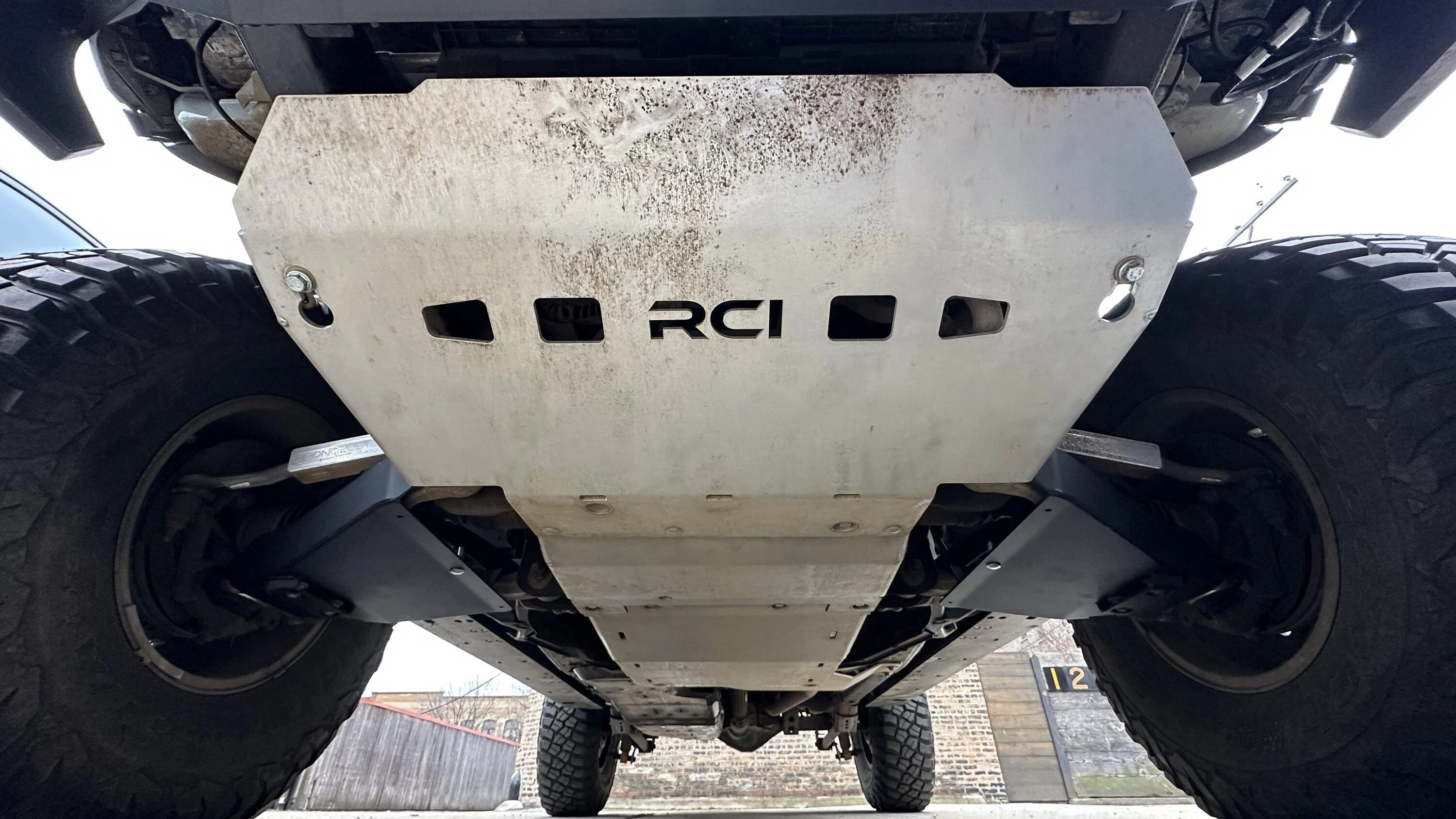 Ford Bronco New RCI skid plates installed IMG_1749