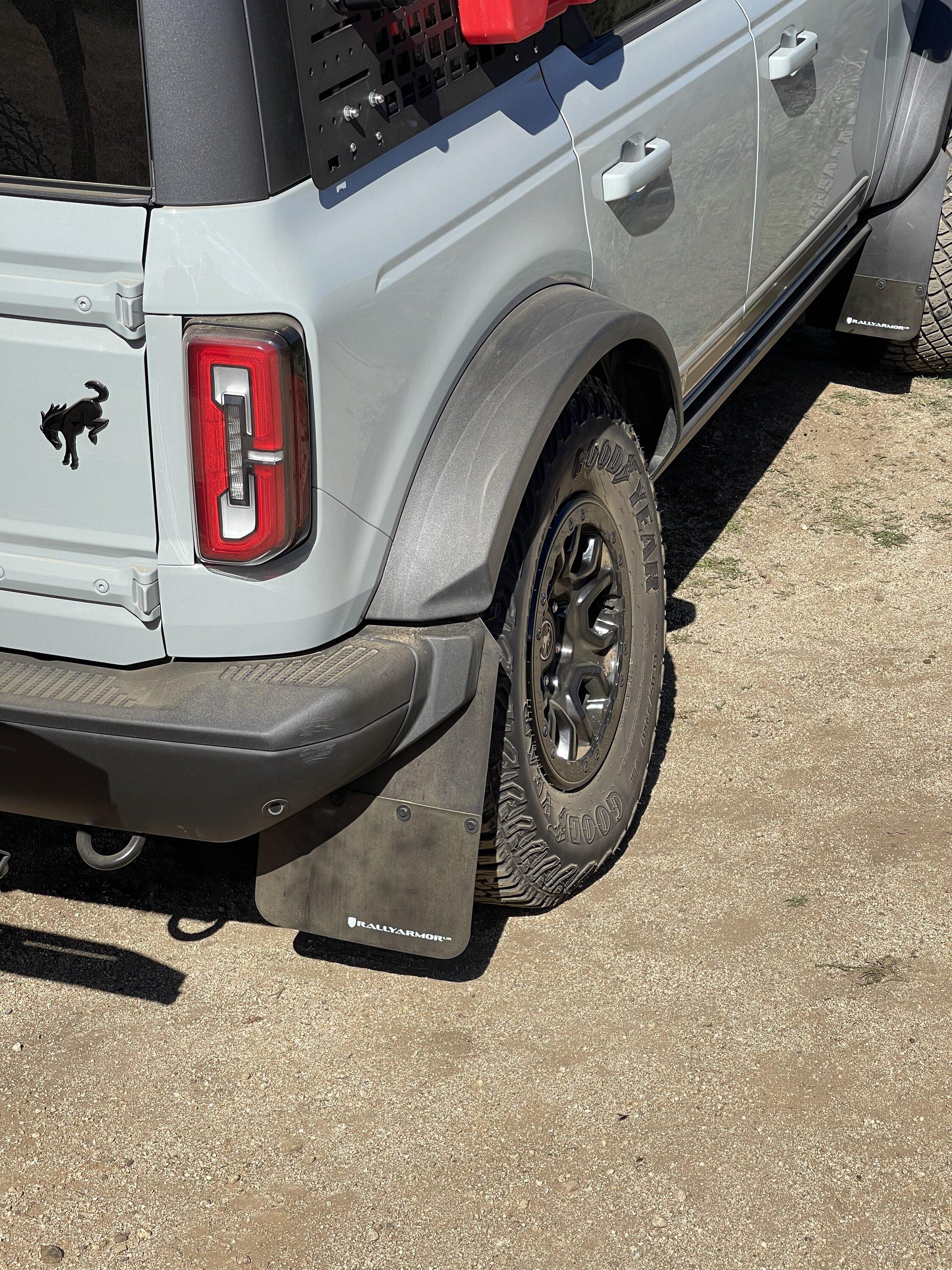 Ford Bronco Rally Armor Mud Flaps Are Finally Available! 1AB9A563-6096-4D75-B44A-0BD39750921F