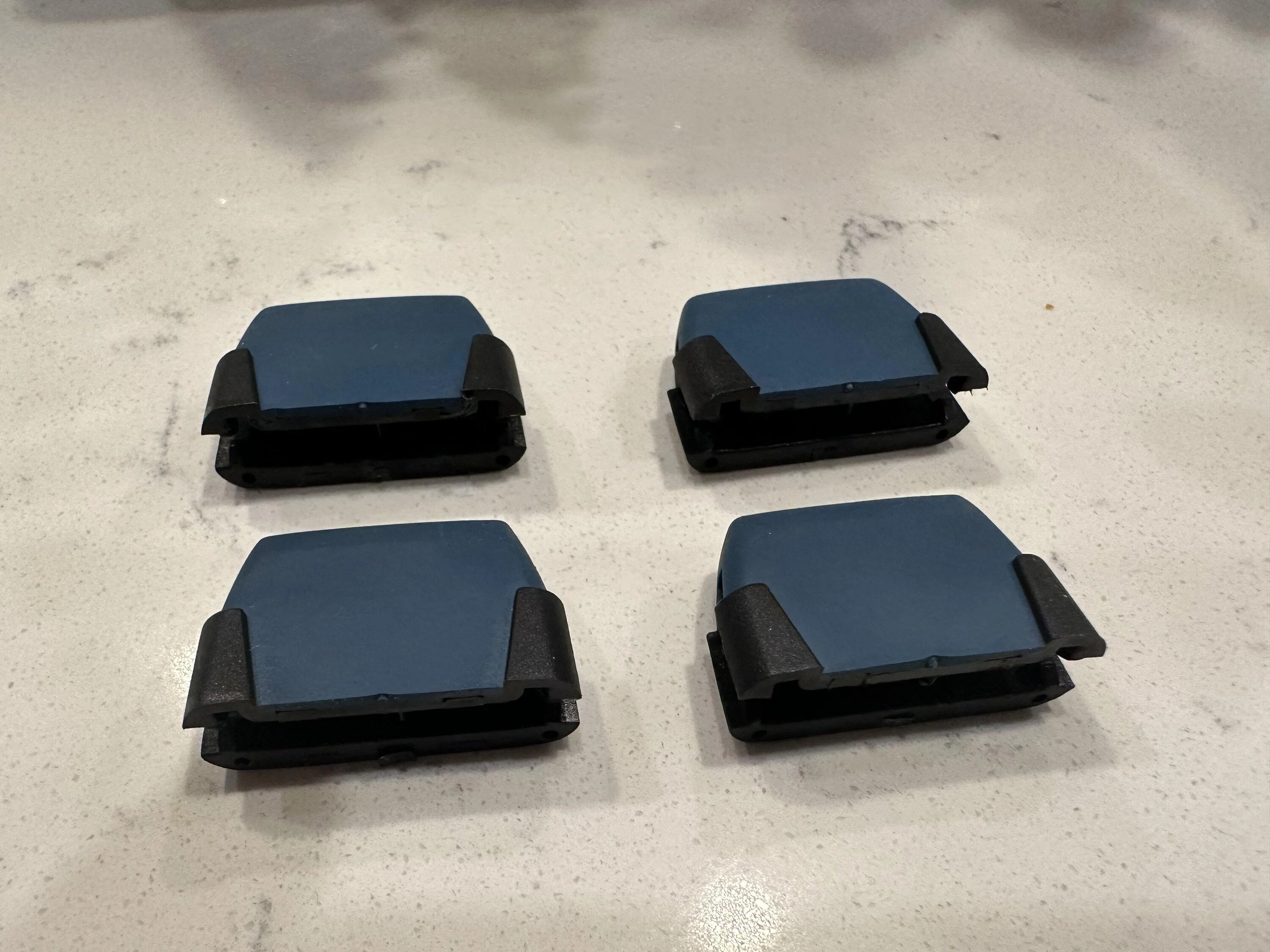 Ford Bronco SOLD - Blue AC Vent Clips IMG_8688