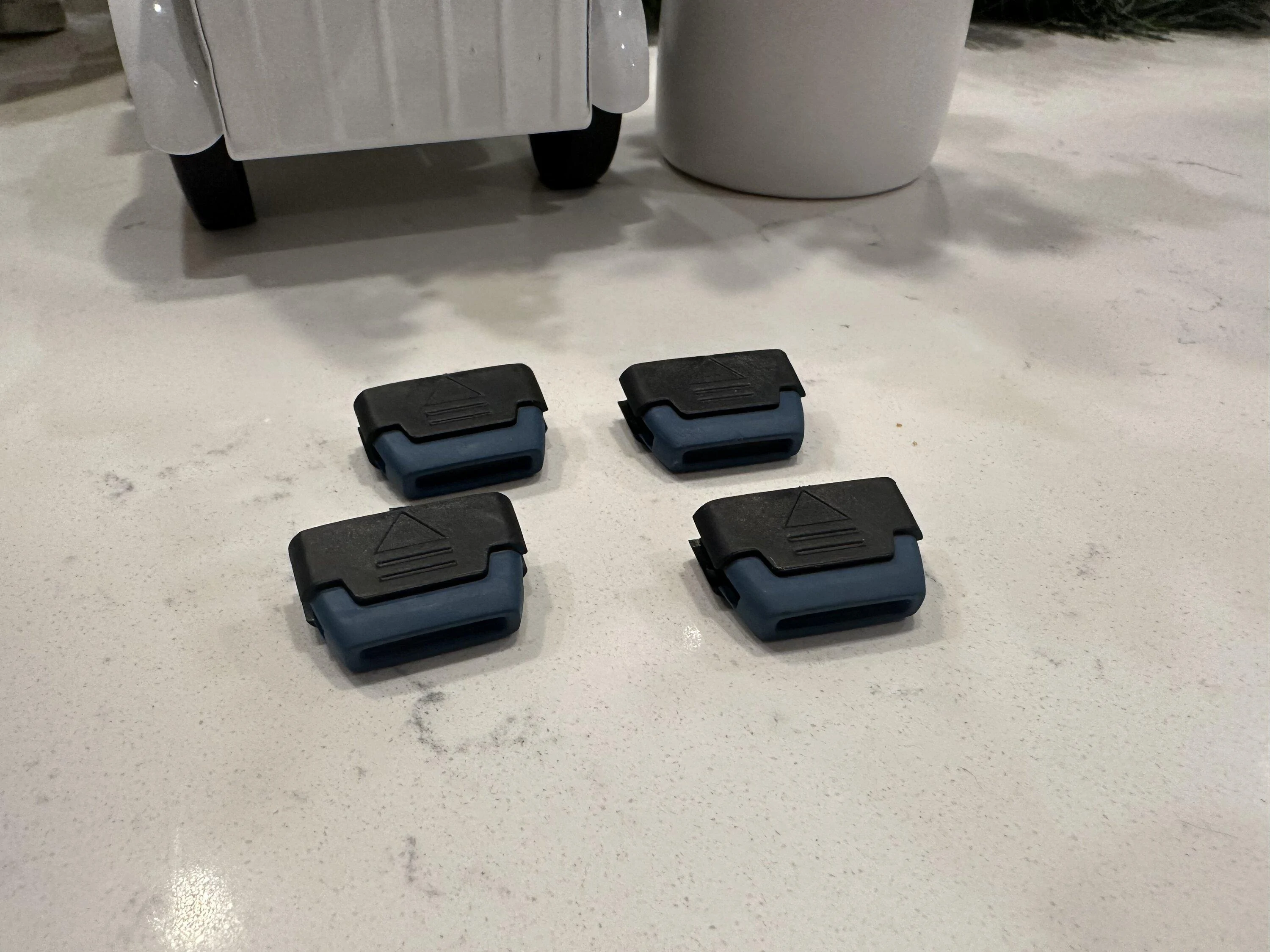 Ford Bronco SOLD - Blue AC Vent Clips IMG_8687