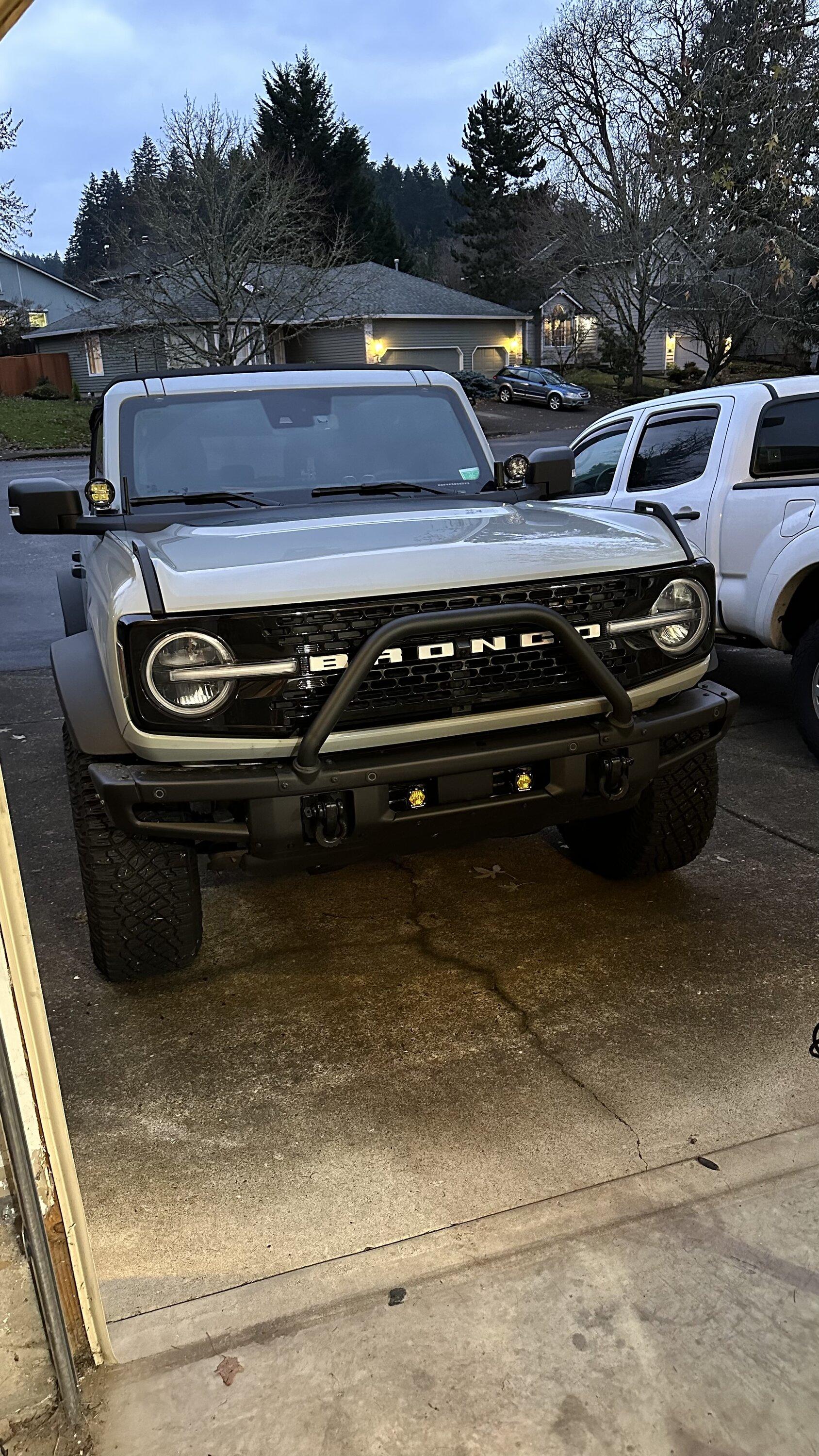 Ford Bronco Custom Baja Designs S1 Pod Light Install 0D3335FF-484E-4796-9062-E177F1606BDD