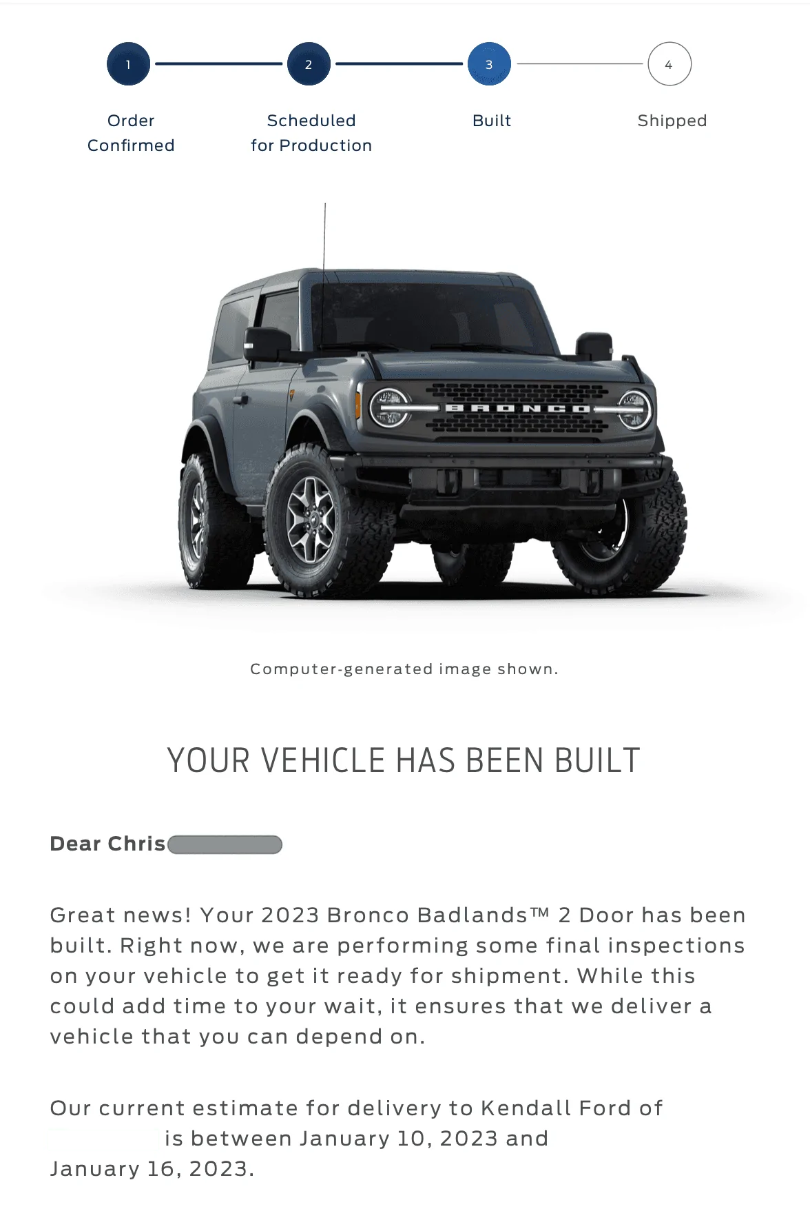 Ford Bronco ITS ALIVE!! Screen Shot 2022-12-14 at 1.42.58 PM