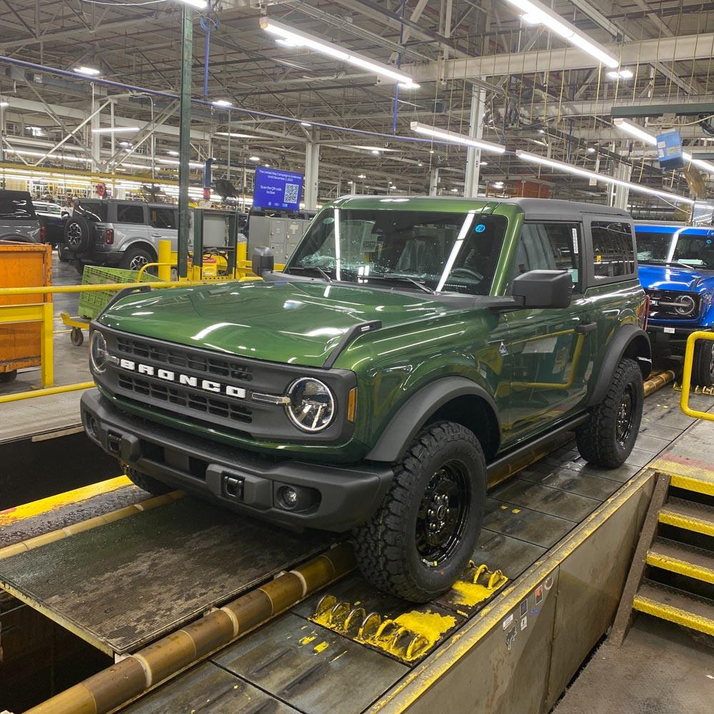 Ford Bronco 11/21/2022 Build Week w/Spreadsheet 1671051997624