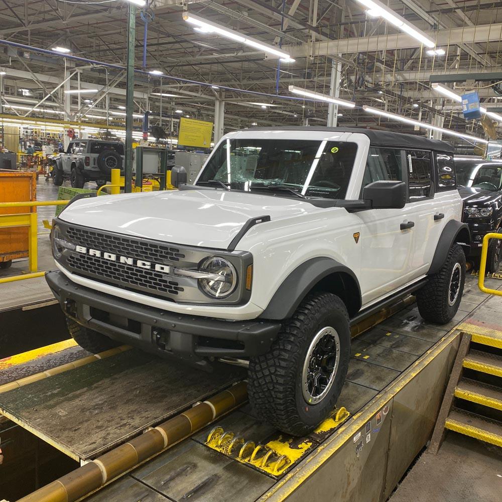 Ford Bronco 11/21/2022 Build Week w/Spreadsheet image