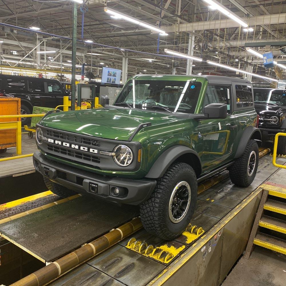 Ford Bronco 11/28/2022 Build Week IMG_20221214_171613