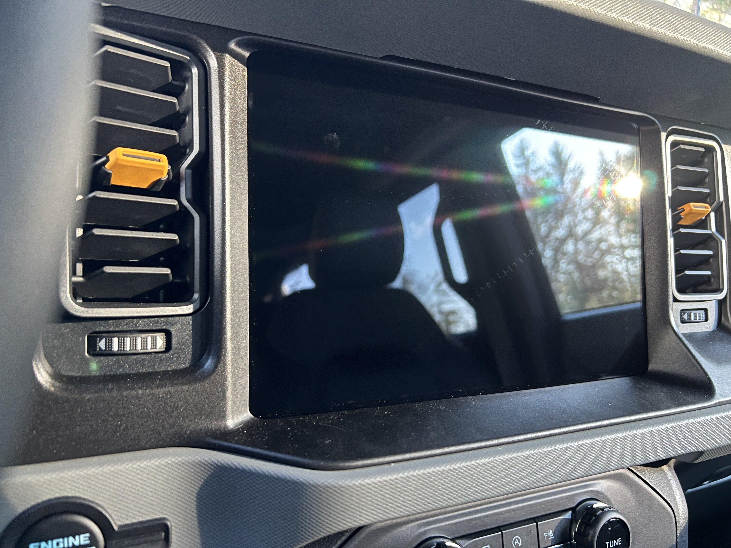 Ford Bronco Screen ProTech display screen & gauge cluster protection film - installation & review DEE71B48-9599-45C5-8FF3-CEA7231922CD