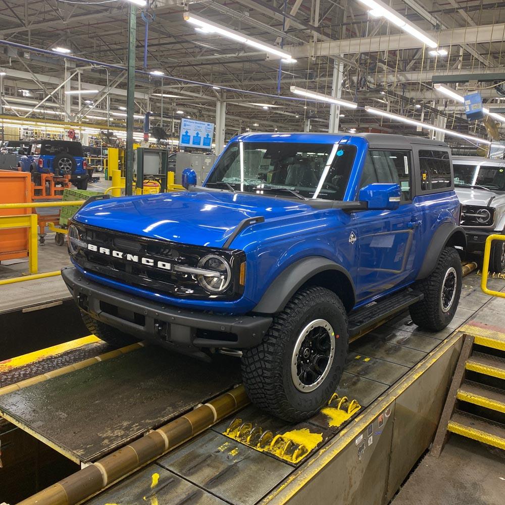 Ford Bronco 11/28/2022 Build Week Birth Photo