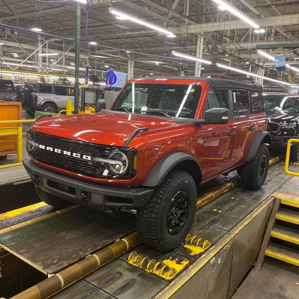 Ford Bronco 11/21/2022 Build Week w/Spreadsheet image