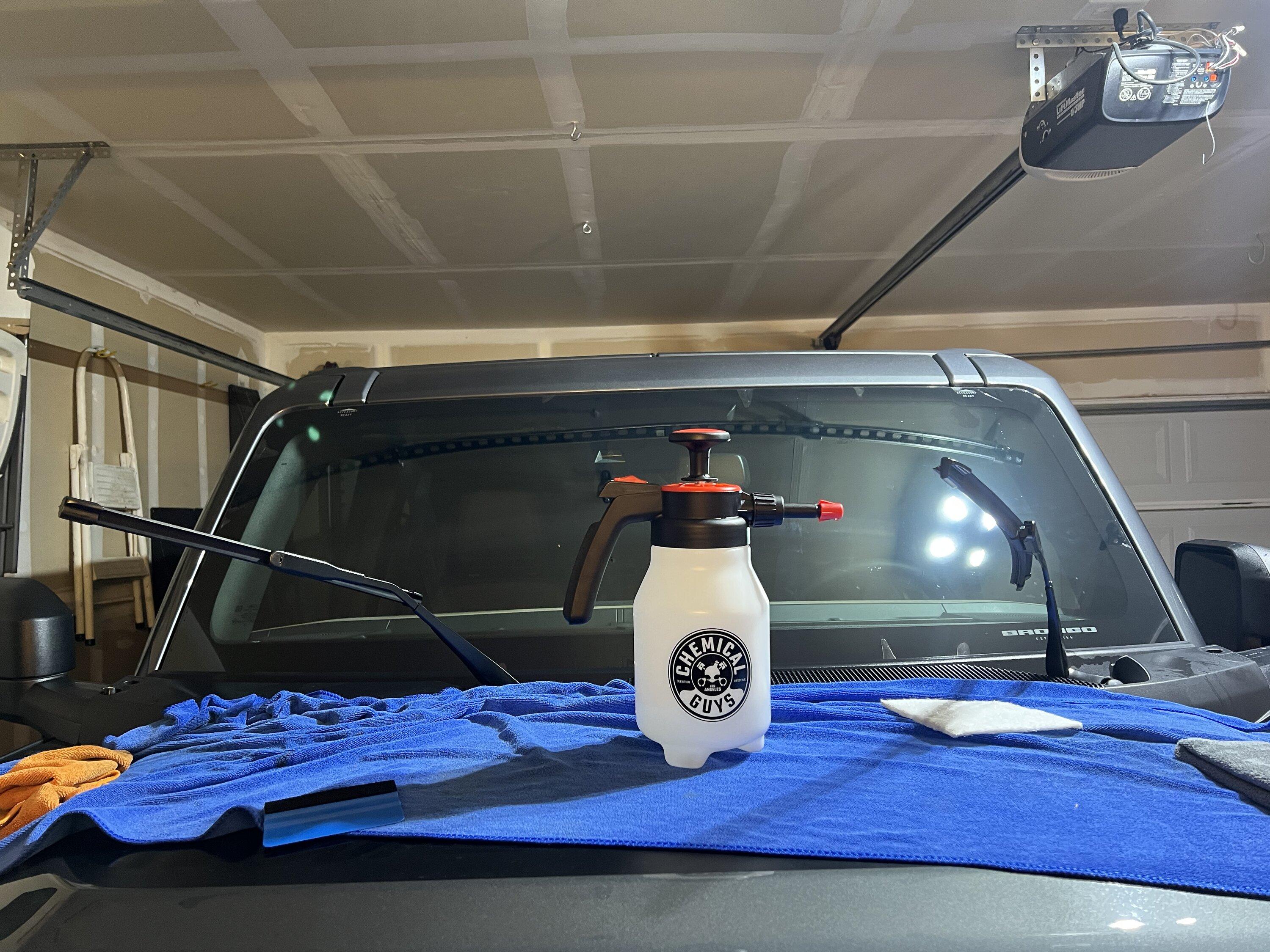 Ford Bronco Windshield protection film DIY installed! 638283C3-D3A5-478C-9A58-9968BE9B1276