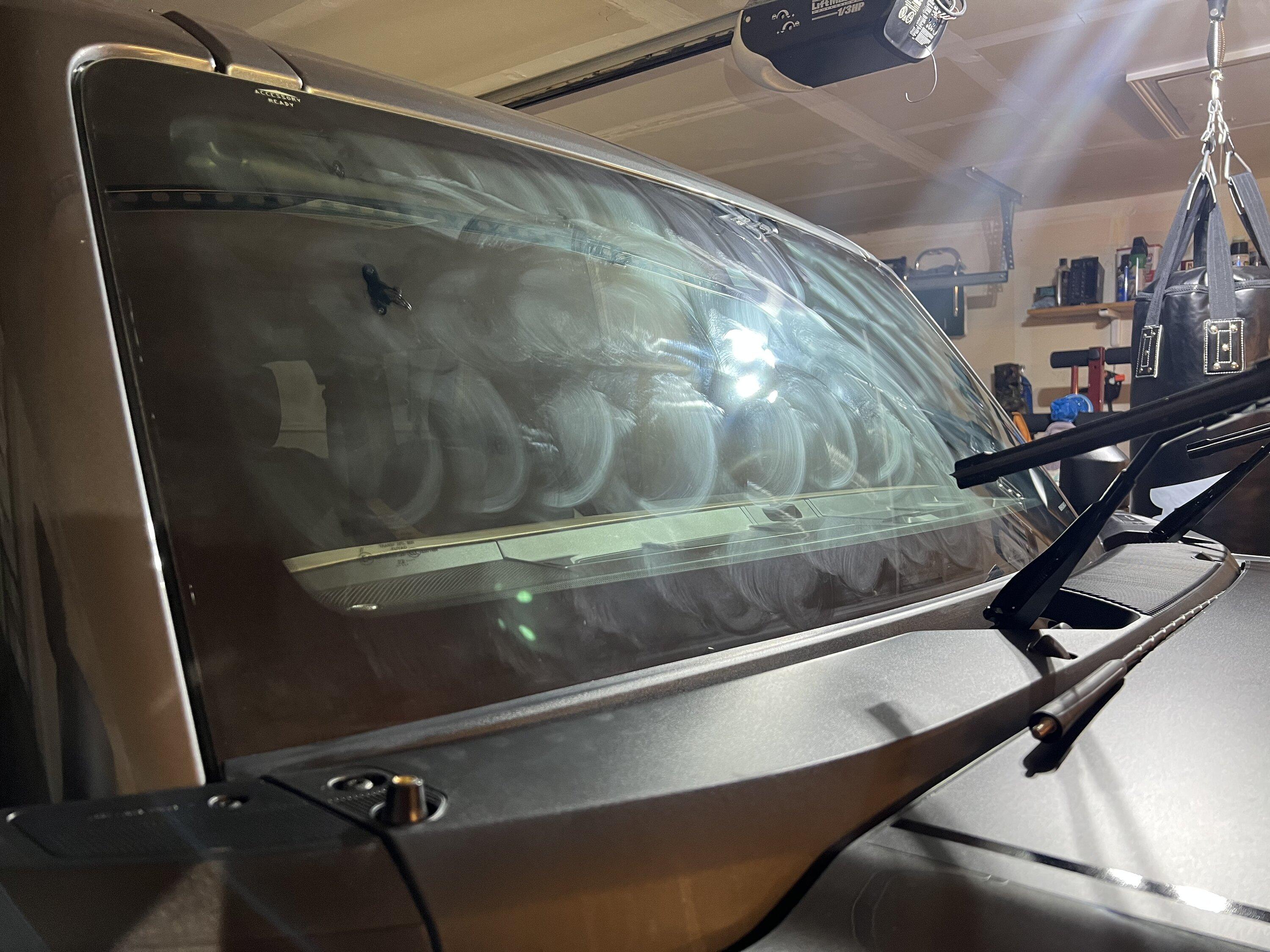 Ford Bronco Windshield protection film DIY installed! 39E2FAC7-6067-4C23-A884-BF42AD05A69A