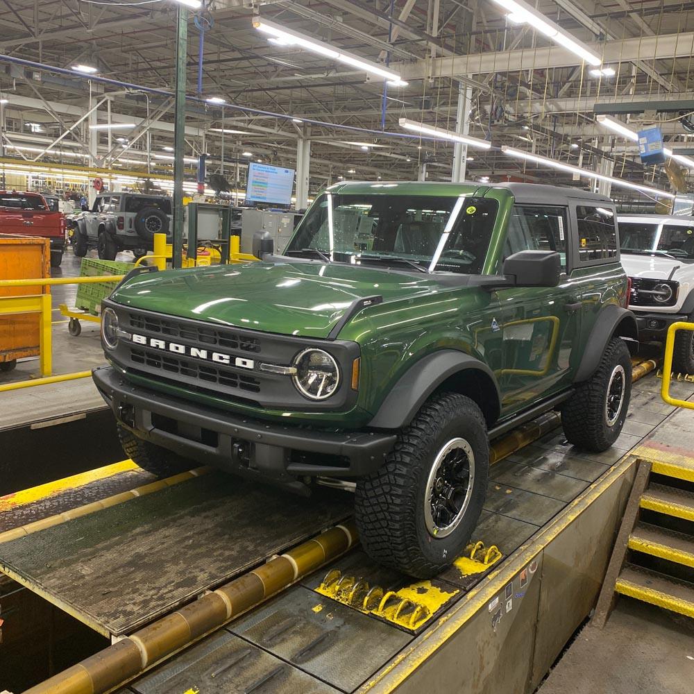 Ford Bronco 11/21/2022 Build Week w/Spreadsheet image
