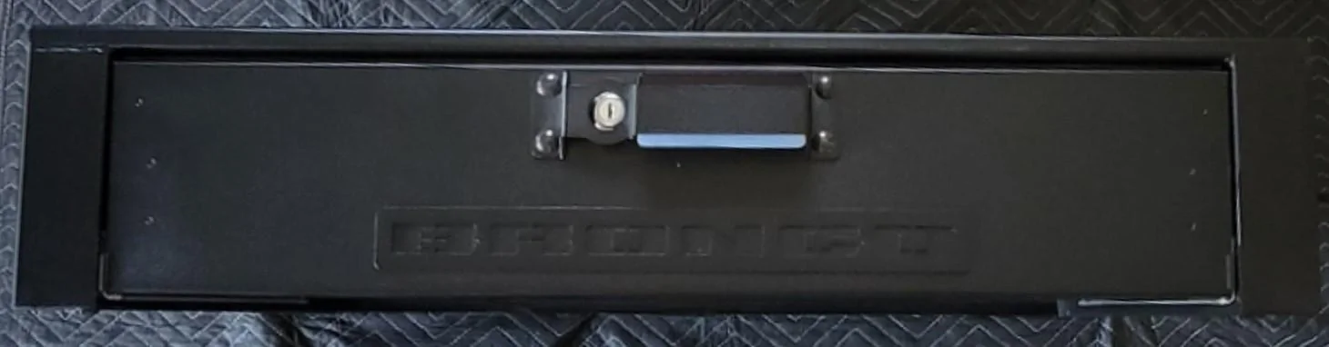Ford Bronco Locking Cargo Area Security Drawer $400 OBO SecurityDrawer2