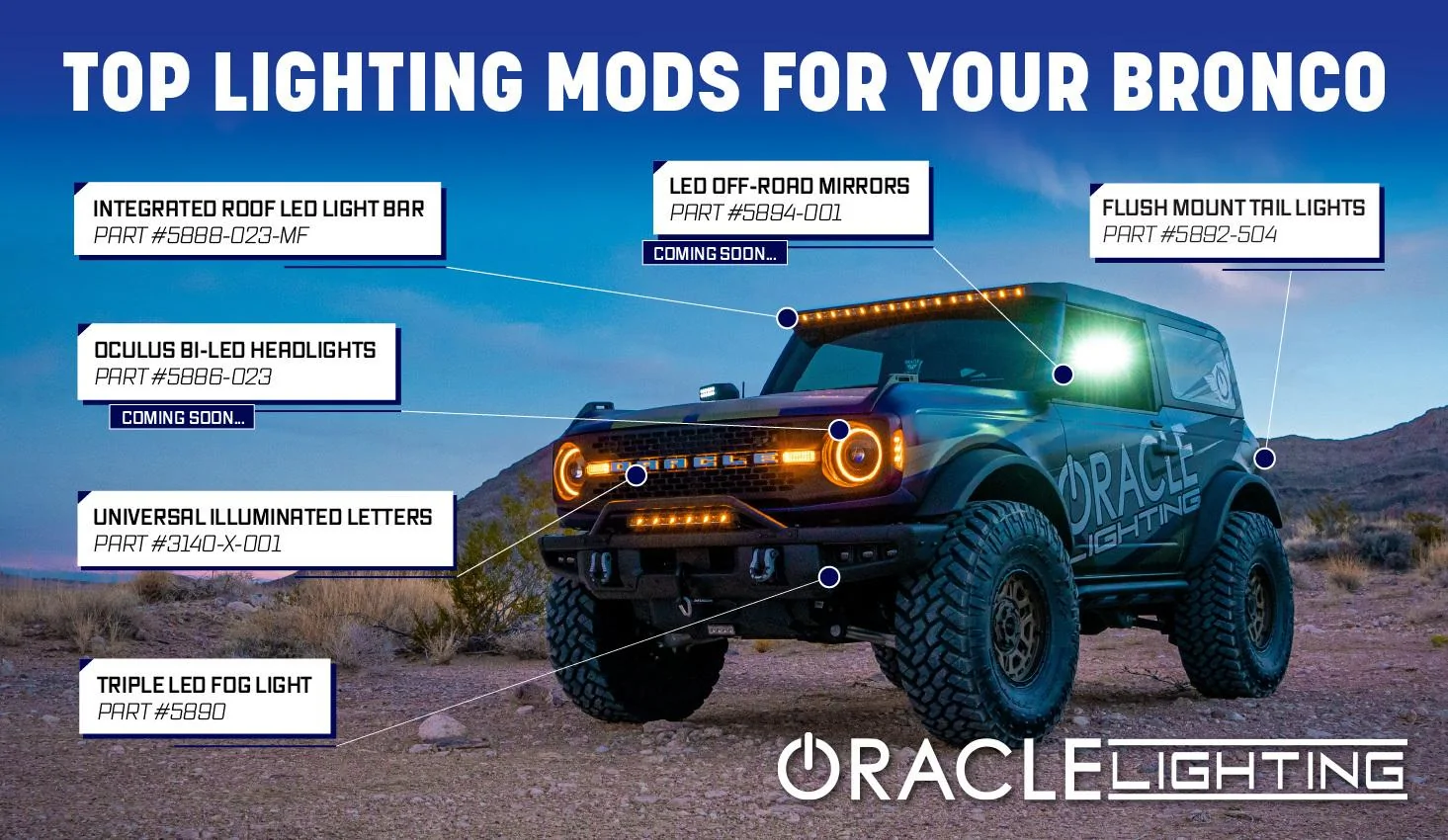 Ford Bronco First Look! ORACLE Bronco Side Mirrors w/ Integrated LED Ditch Lights bronco-earlyaccess-forum-jpg