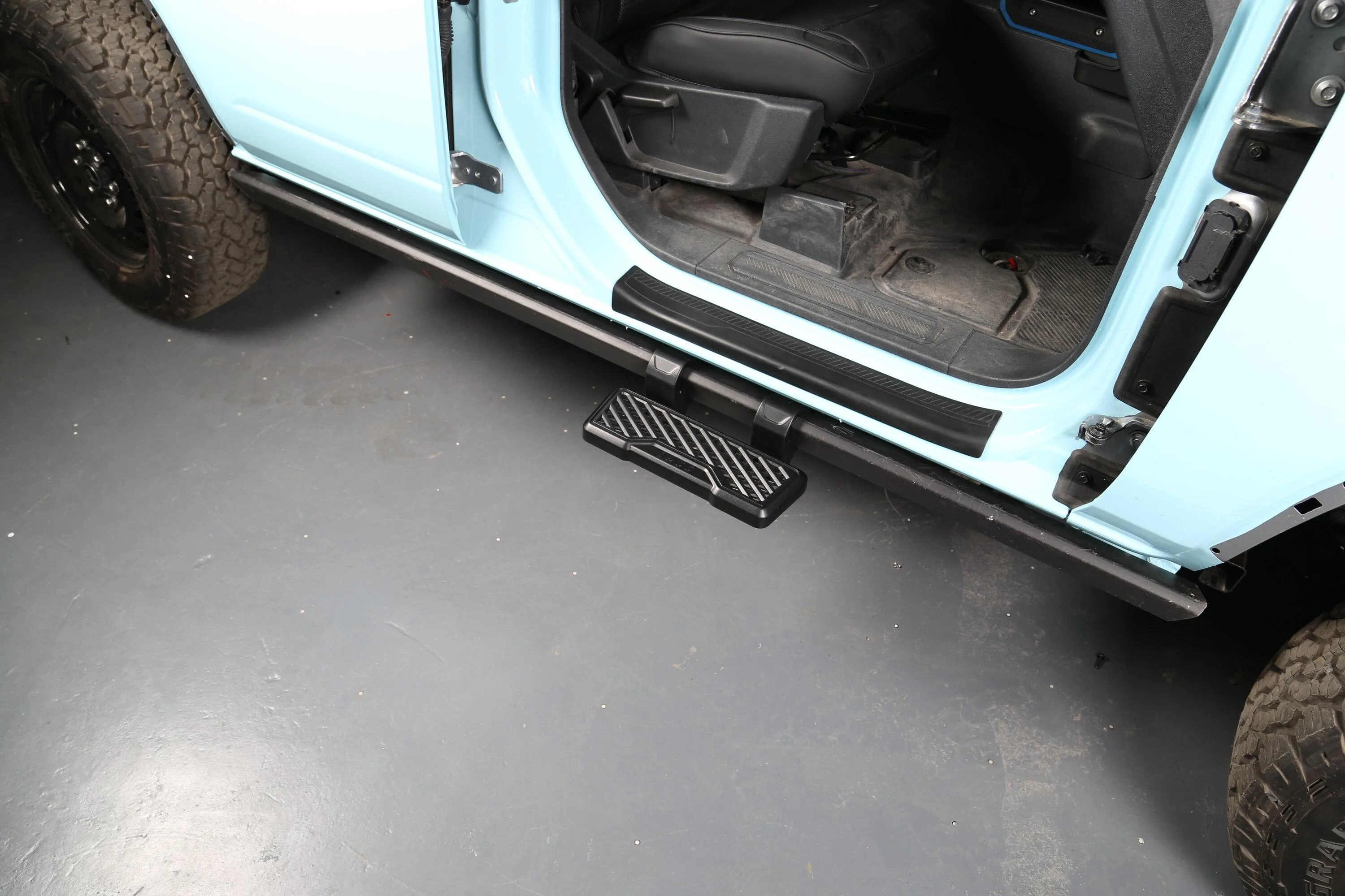 Ford Bronco Mabett Rock Rail Step Bars Available Now! IMG_0672