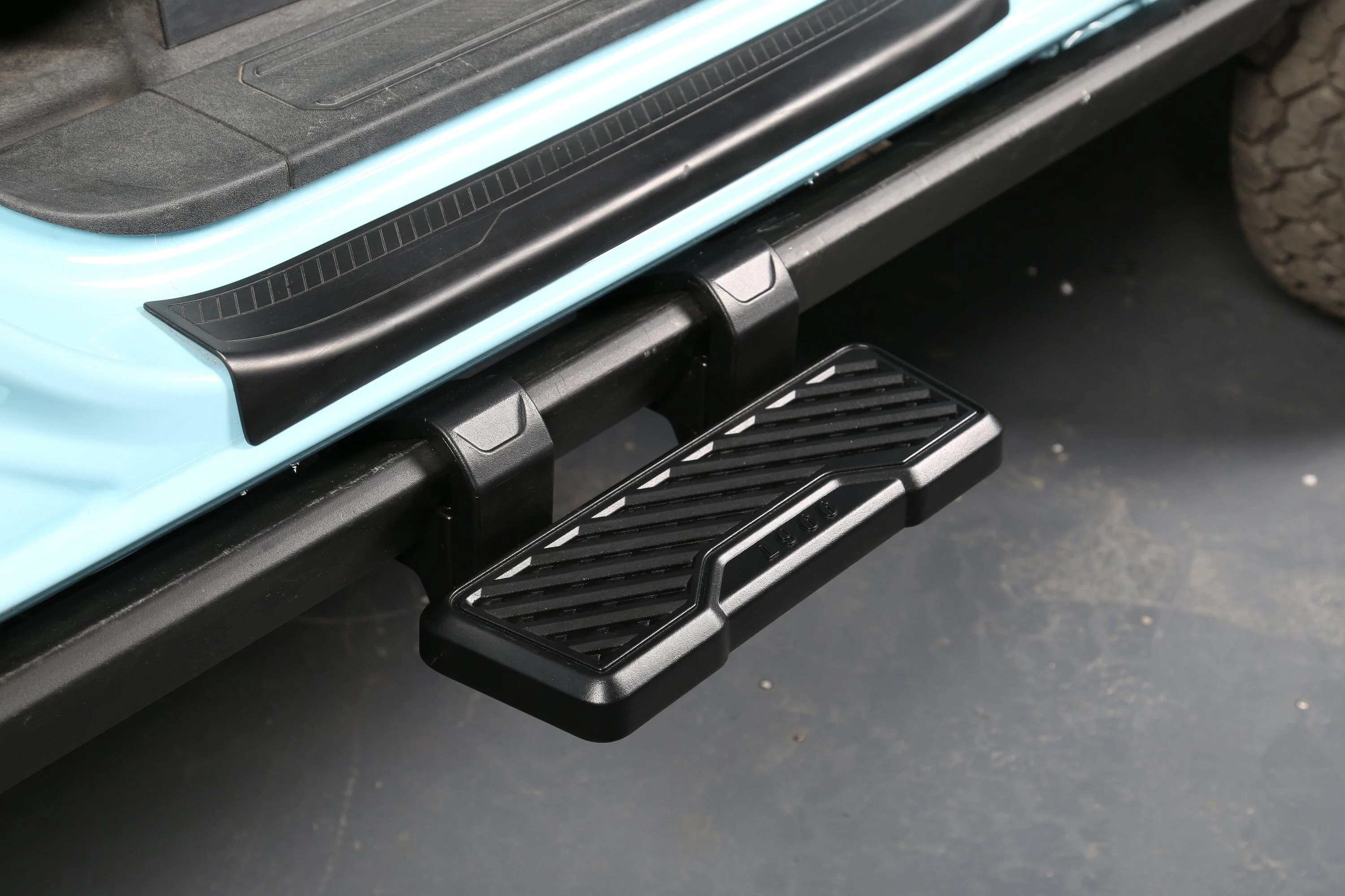Ford Bronco Mabett Rock Rail Step Bars Available Now! IMG_0677