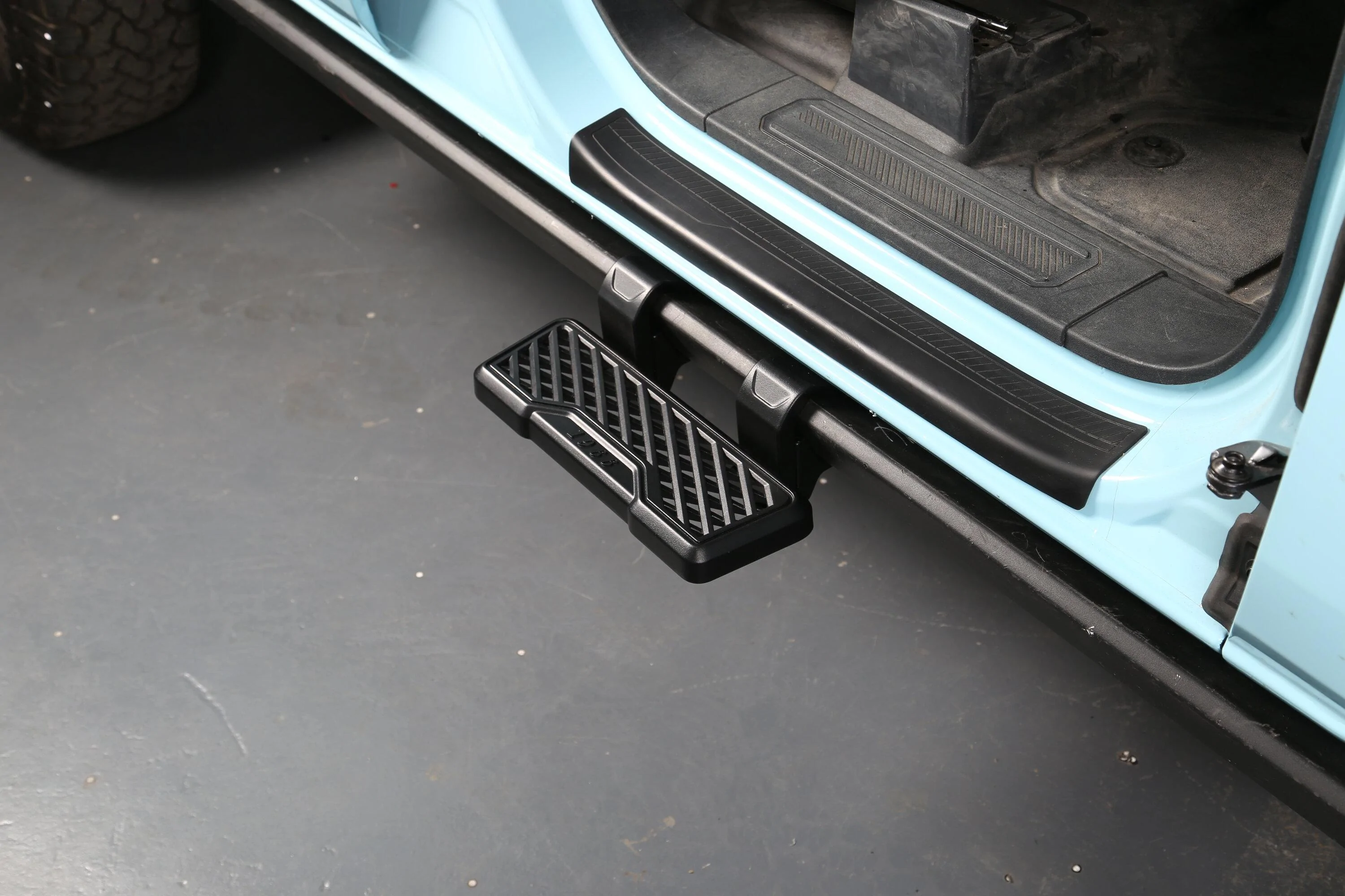 Ford Bronco Mabett Rock Rail Step Bars Available Now! IMG_0690