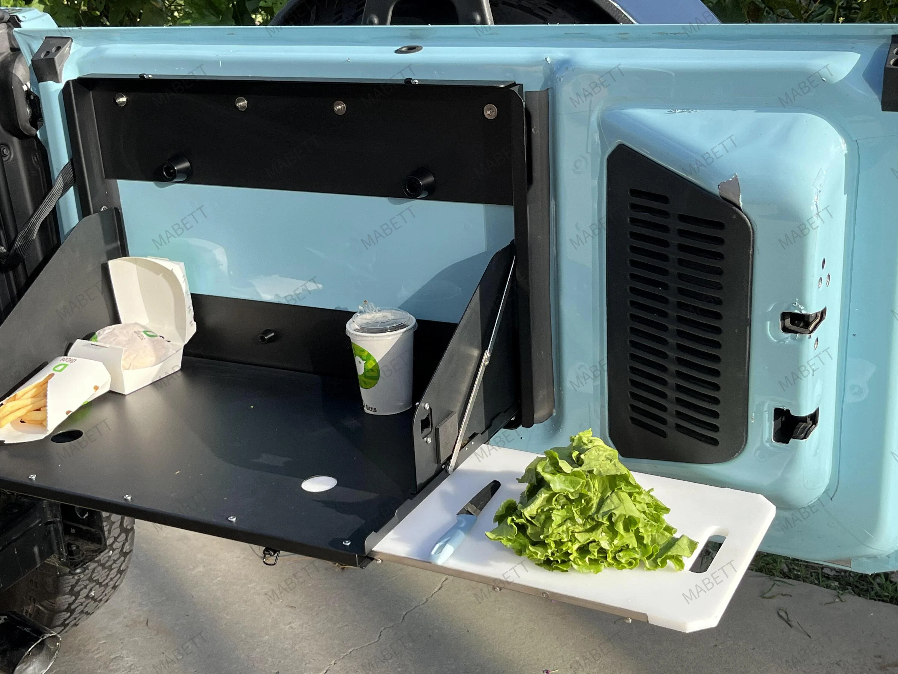 Ford Bronco Mabett launches Tailgate Table with Cutting Board! 2022_09_05_16_34_IMG_5011