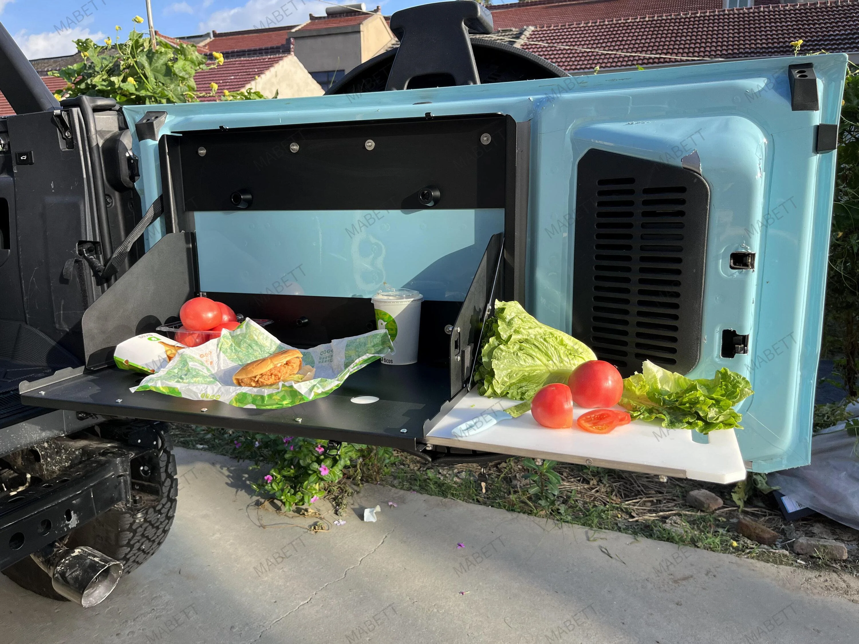 Ford Bronco Mabett launches Tailgate Table with Cutting Board! 2022_09_05_16_44_IMG_5015