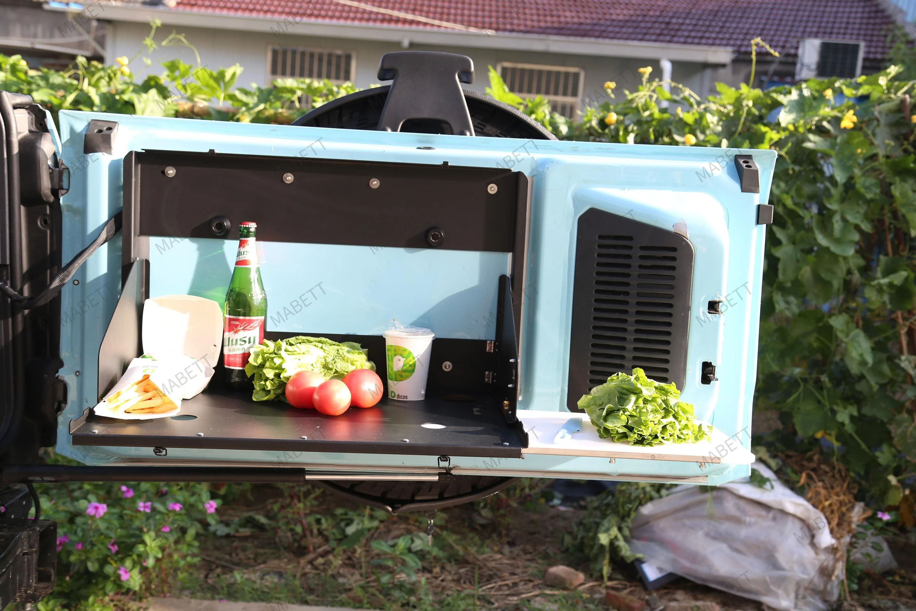 Ford Bronco Mabett launches Tailgate Table with Cutting Board! IMG_5457