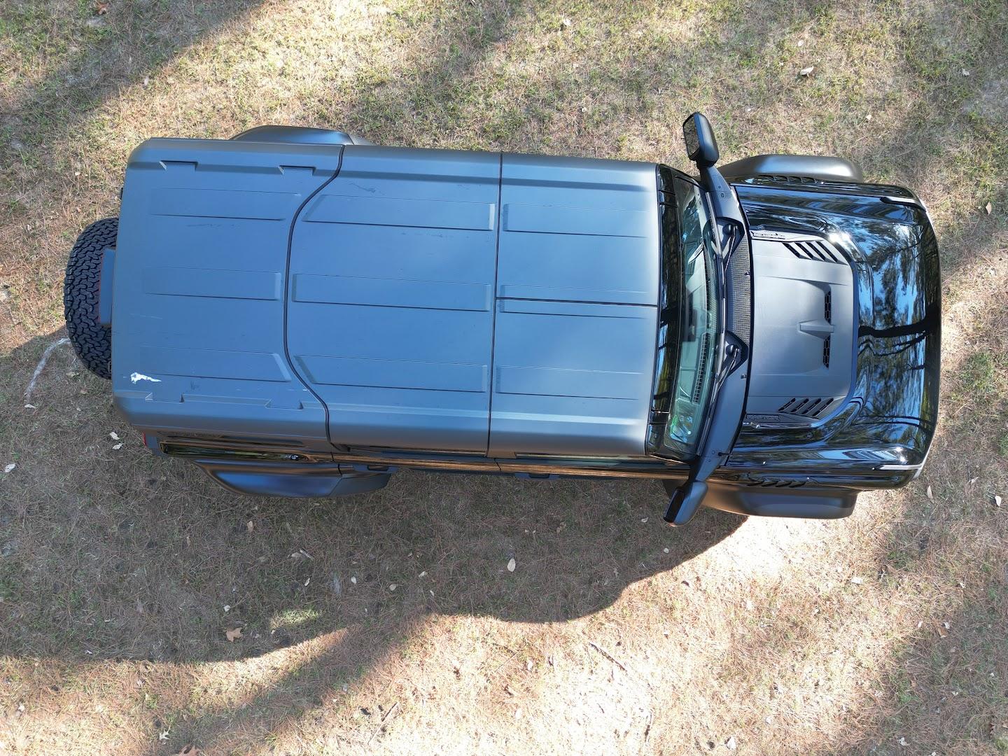 Ford Bronco SHADOW BLACK Bronco RAPTOR Photos Thread aerial