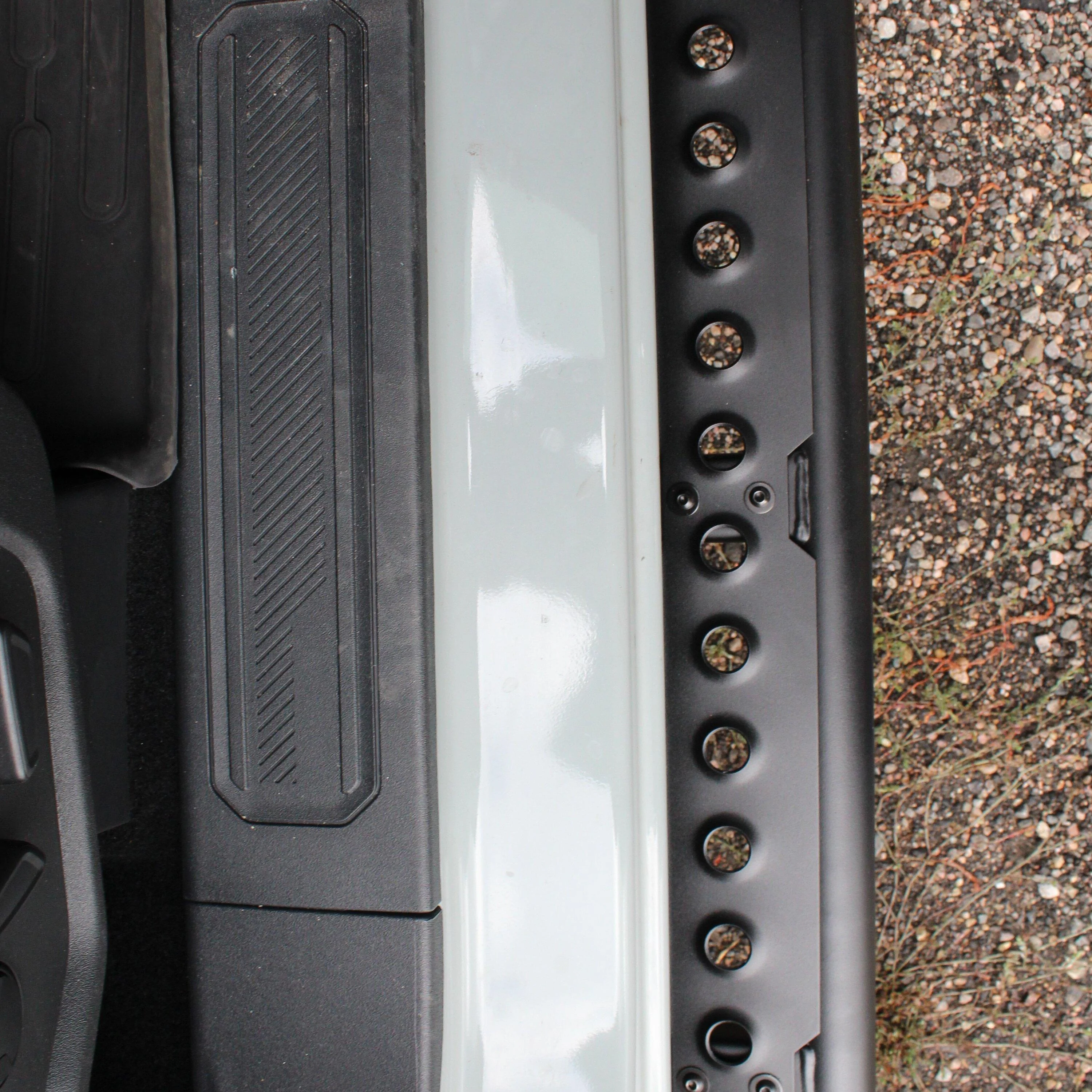 Ford Bronco RCI Bronco Rock Sliders Are Here! Bronco Slider Tread Plate (4)