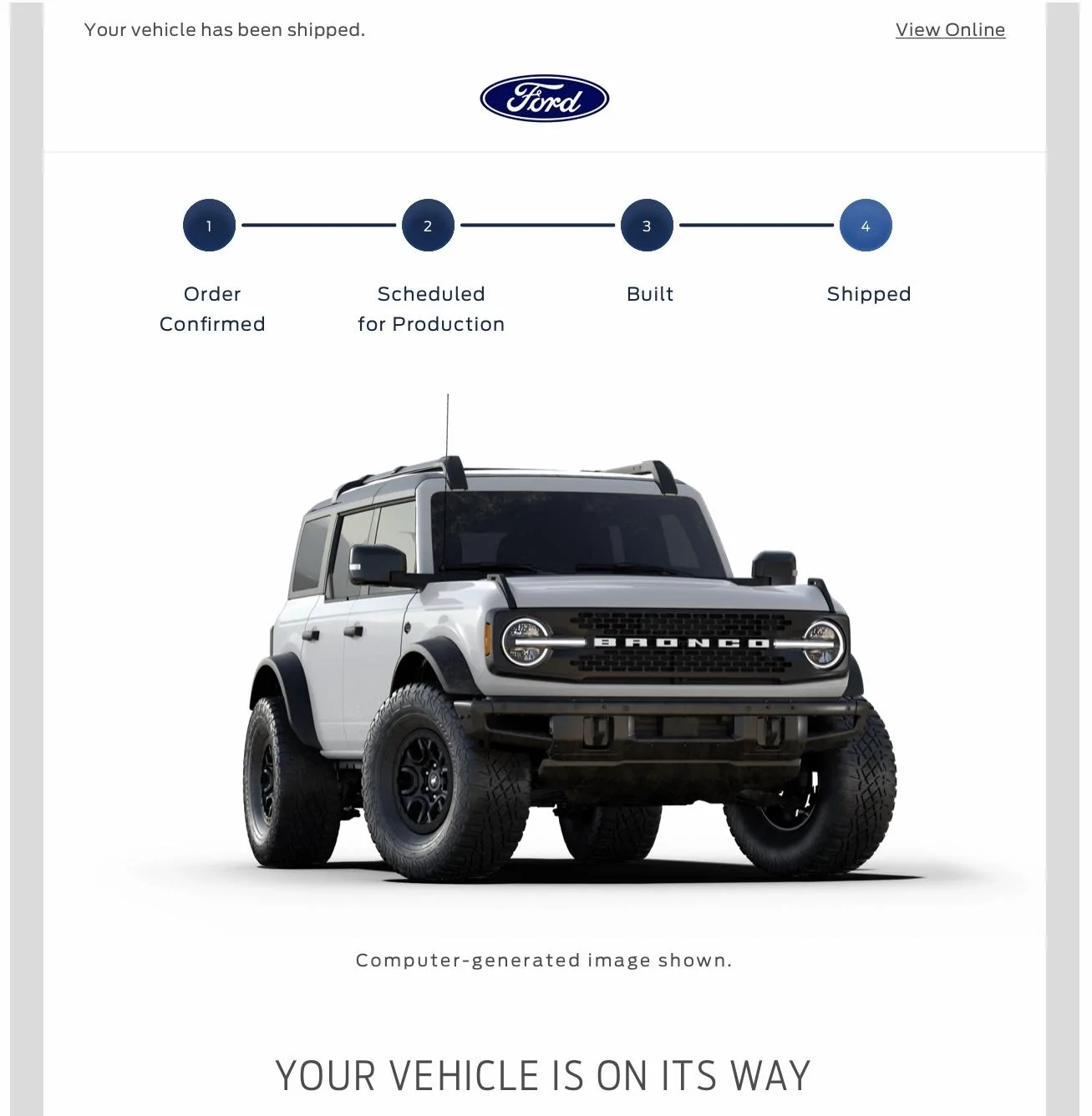 Ford Bronco 11/28/2022 Build Week C87FC852-254E-466A-99A9-4BFEBEFE5988