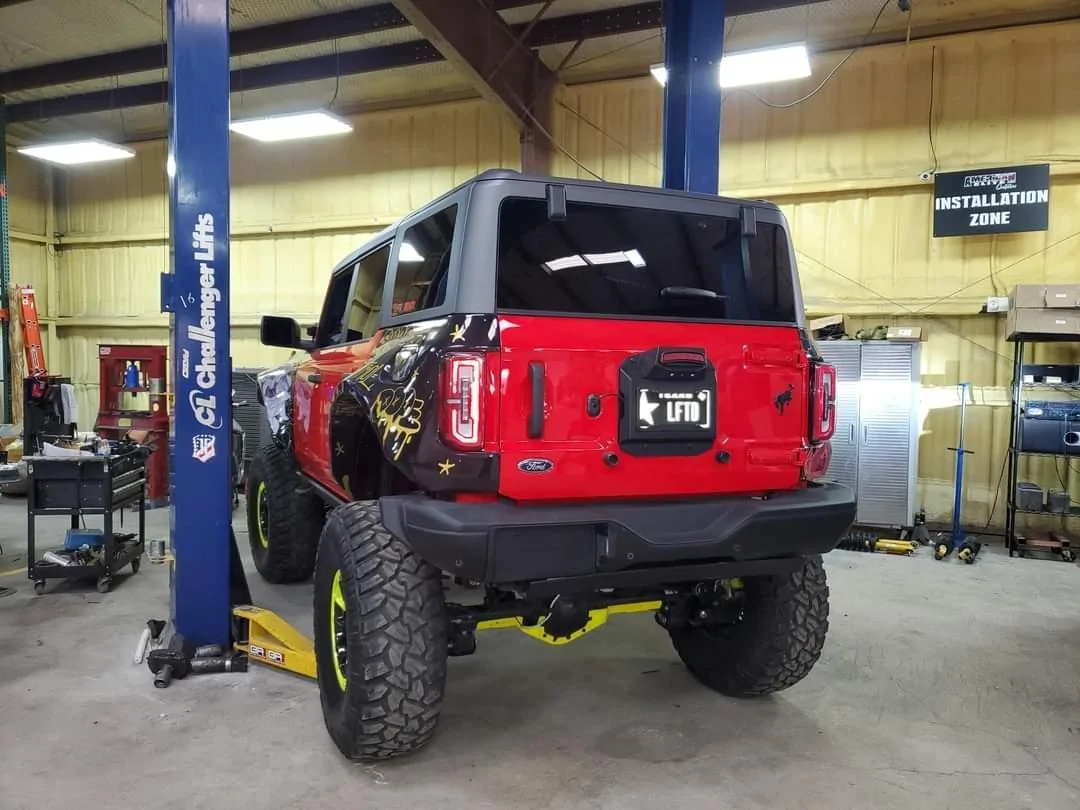 Ford Bronco Full coilovers on 40s IMG_20221213_164442_259