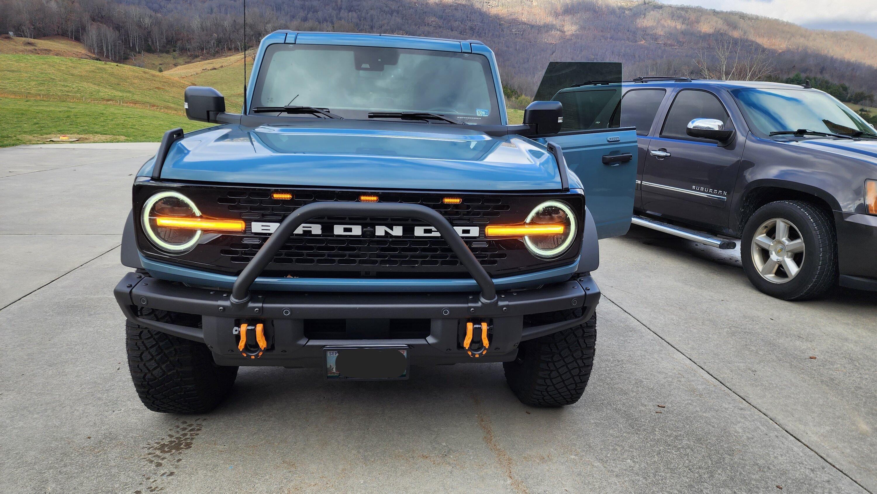 Ford Bronco Lux Package build with push / brush bar? 20221116_134612