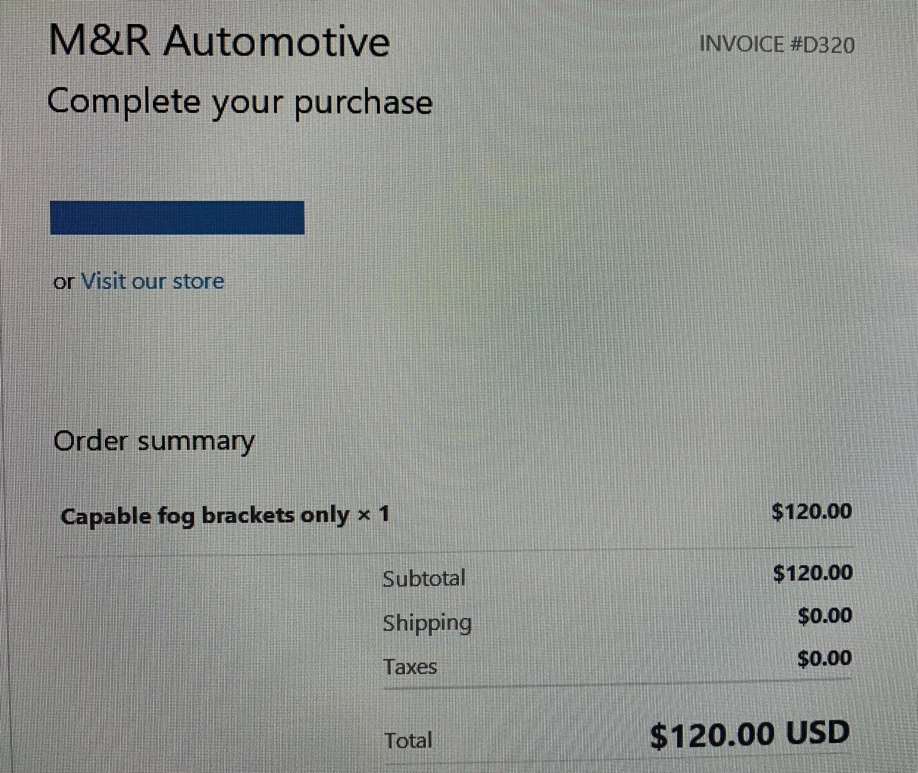Ford Bronco WTS - capable bumper fog light brackets, M&R Auto F1F50657-347D-4B60-8458-32D4A0098E2F