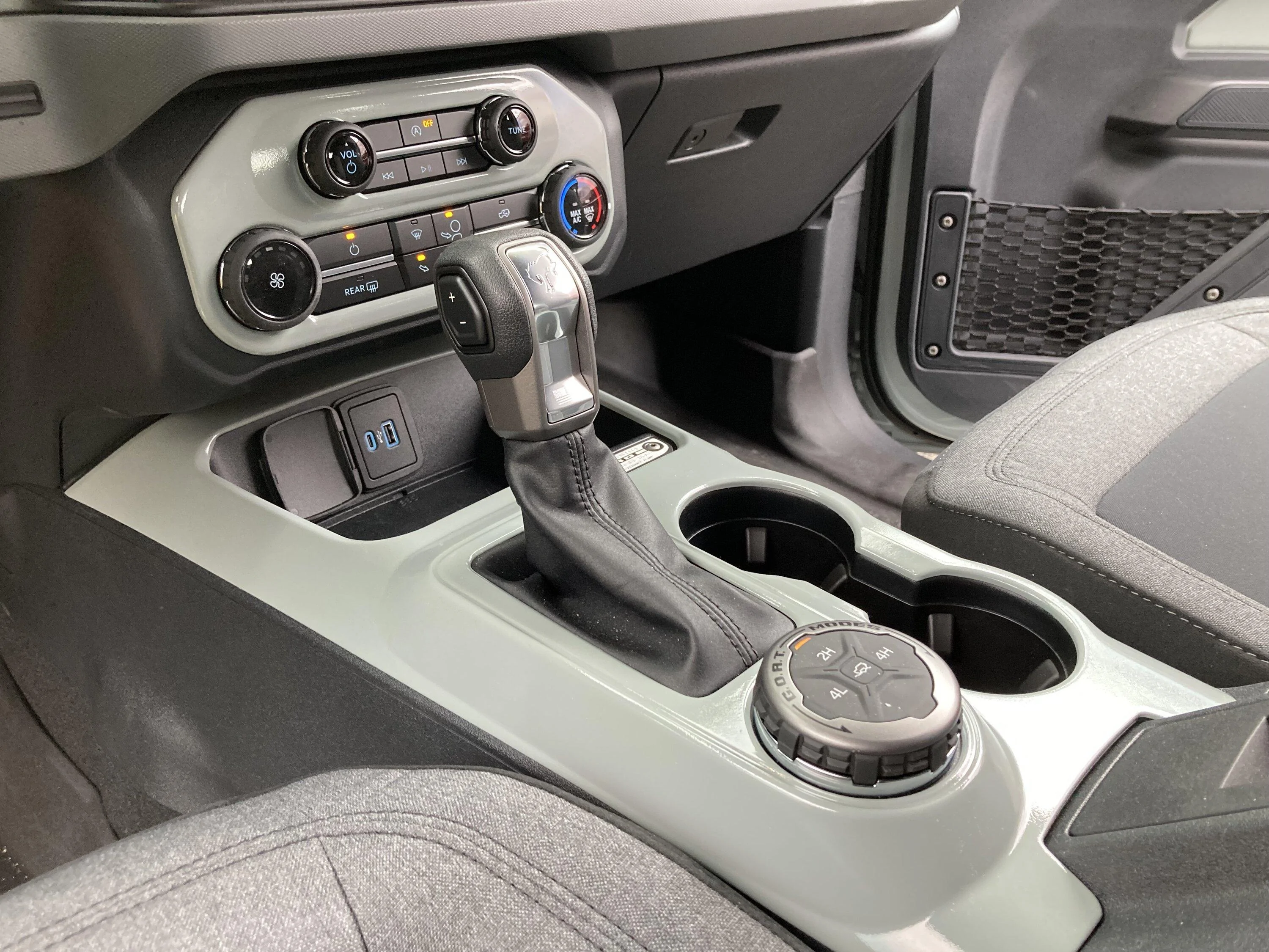 Ford Bronco Color-Matched Painted Interior Trim IMG_1565