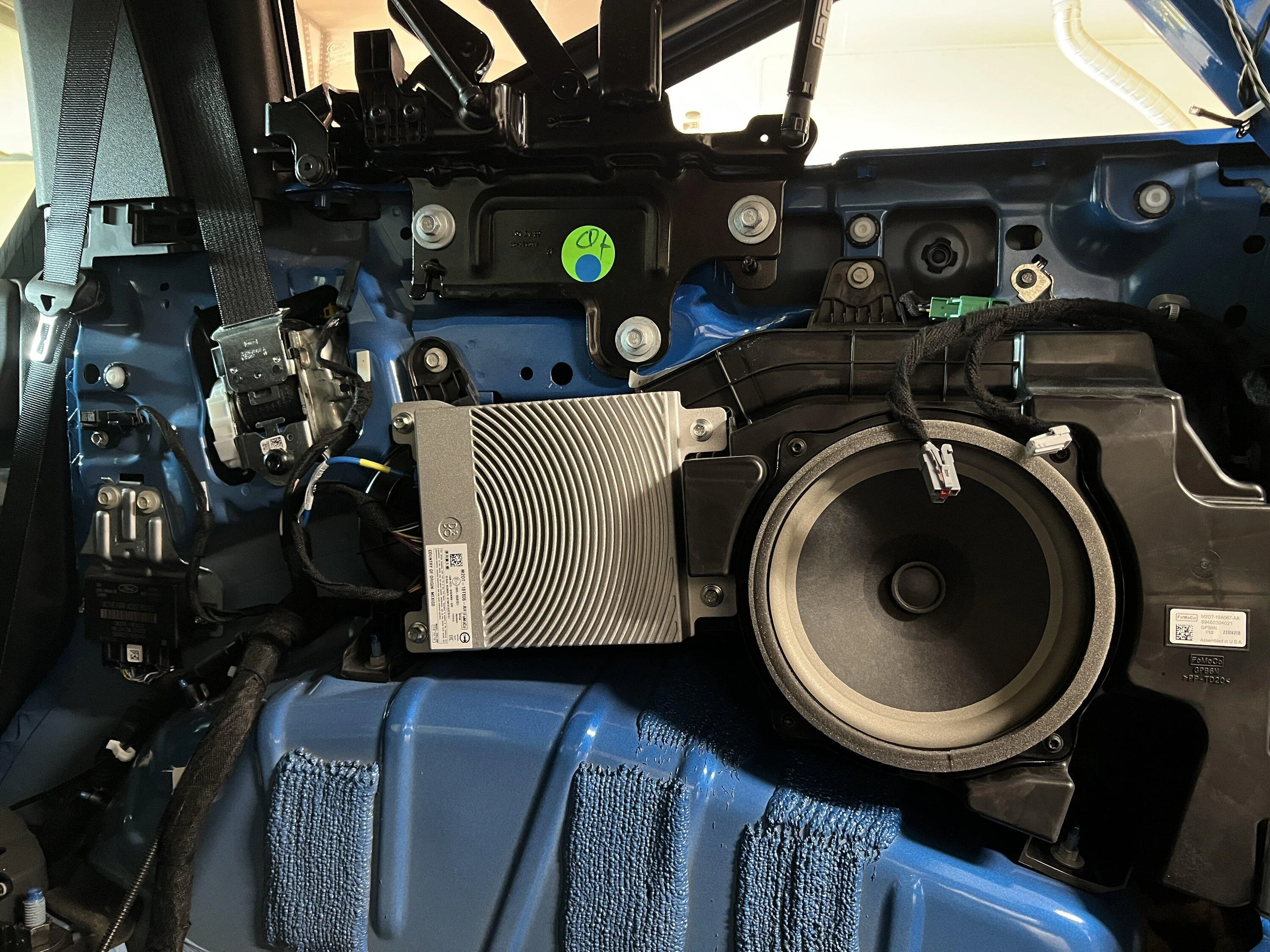 Ford Bronco B&O sub upgrade question.  Regarding the stock amp C17AD58A-8CF3-42CE-AC70-60B8BC5D612C