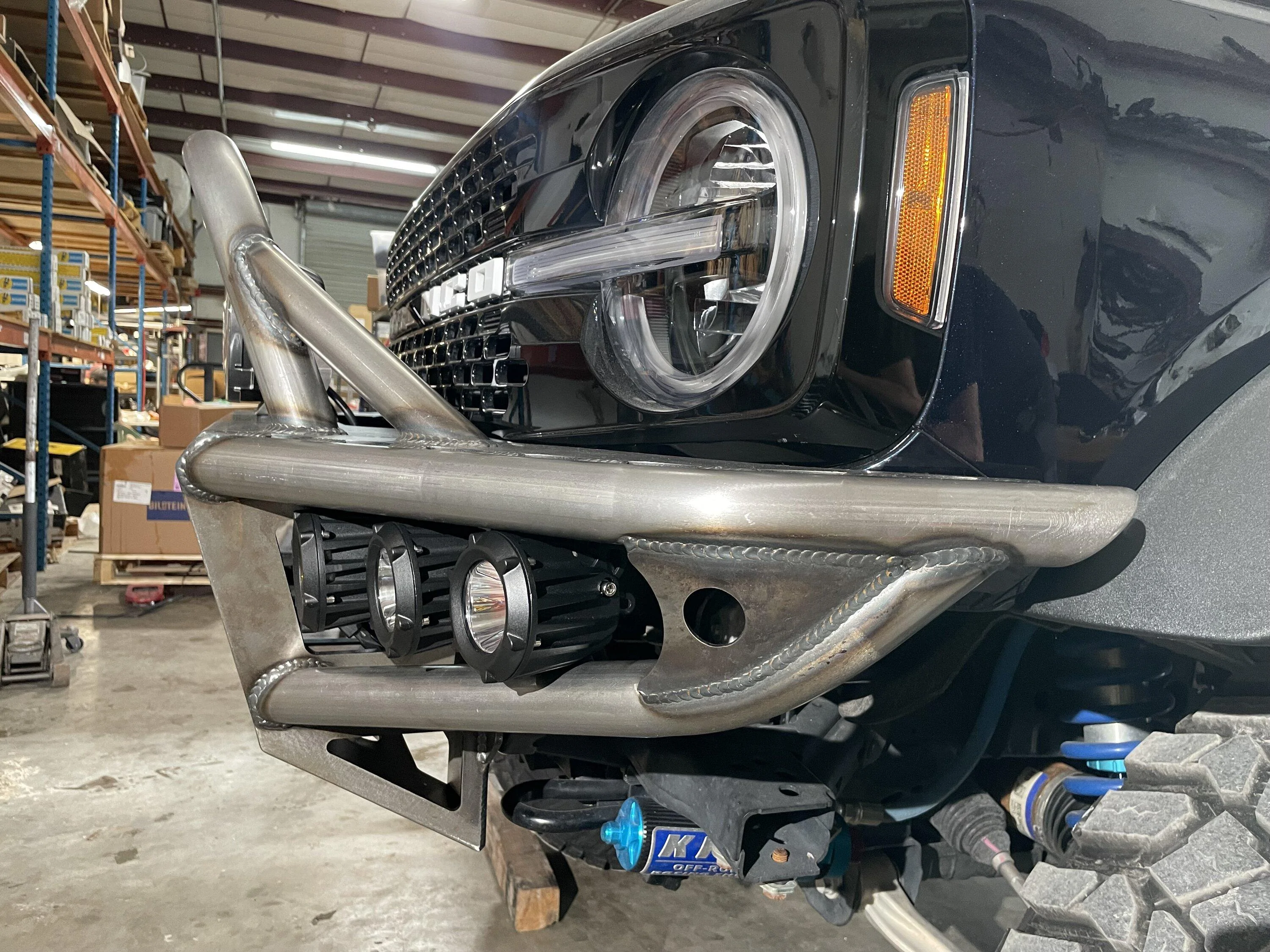 Ford Bronco SRQ Fabrications Front Hybrid Winch Bumper IMG_8847