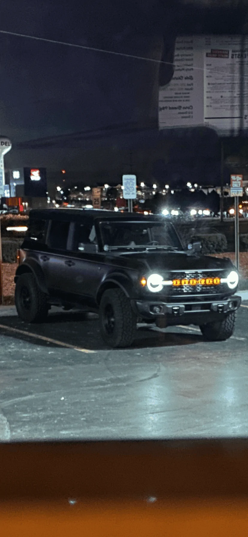 Ford Bronco Anybody have the Oracle grill letters in black with the amber background? 7653CA32-540D-4C9A-8A1E-BBDD37C2E94B