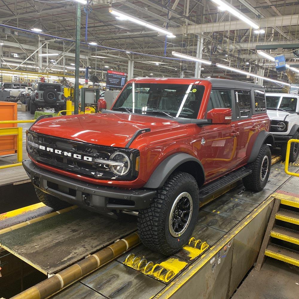 Ford Bronco Never got your assembly line photo?  Maybe someone has a match! baby pic