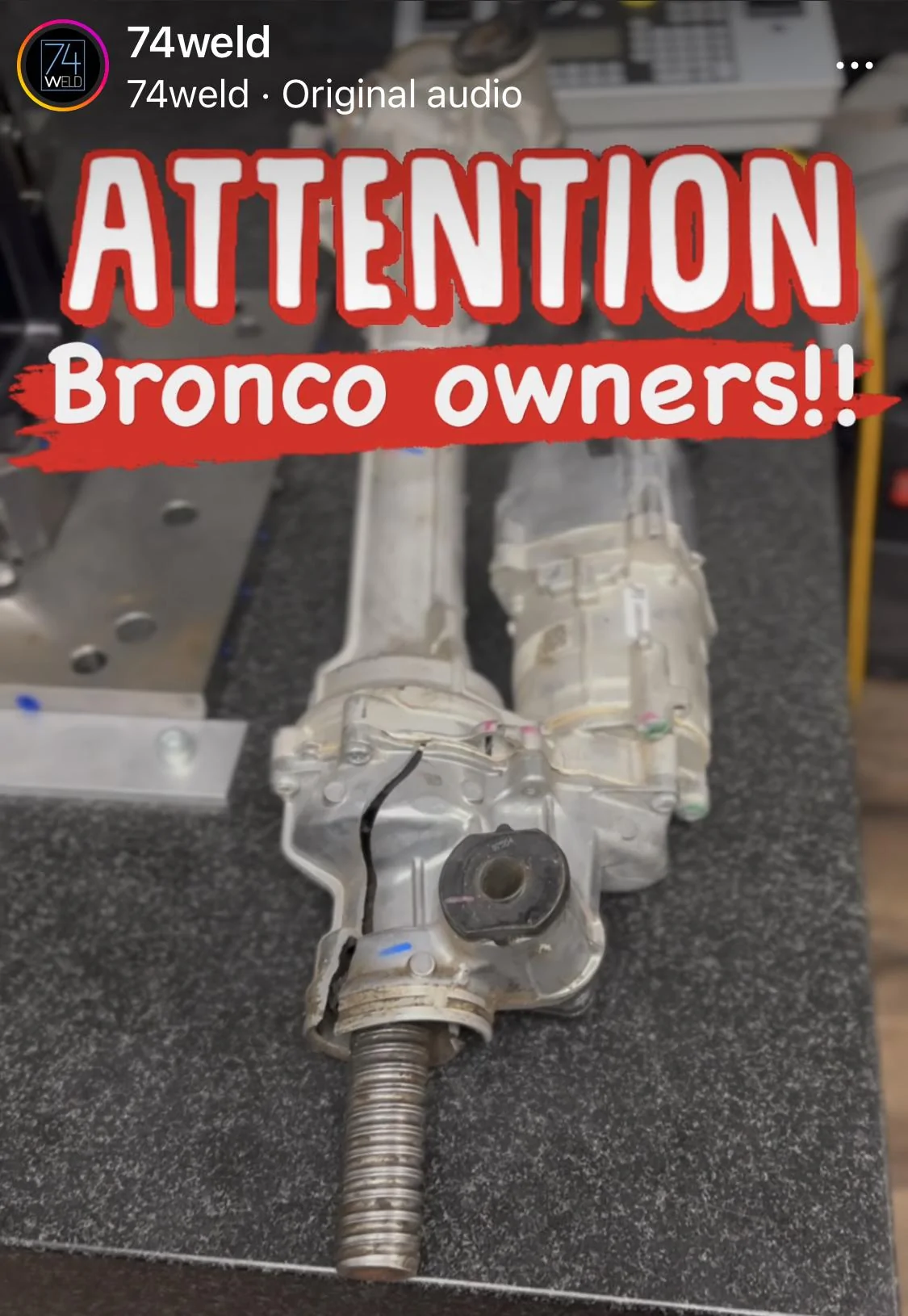 Ford Bronco 74weld steering rack coming! 77AE1E8D-766B-4E90-A499-FF1657AC0BB4