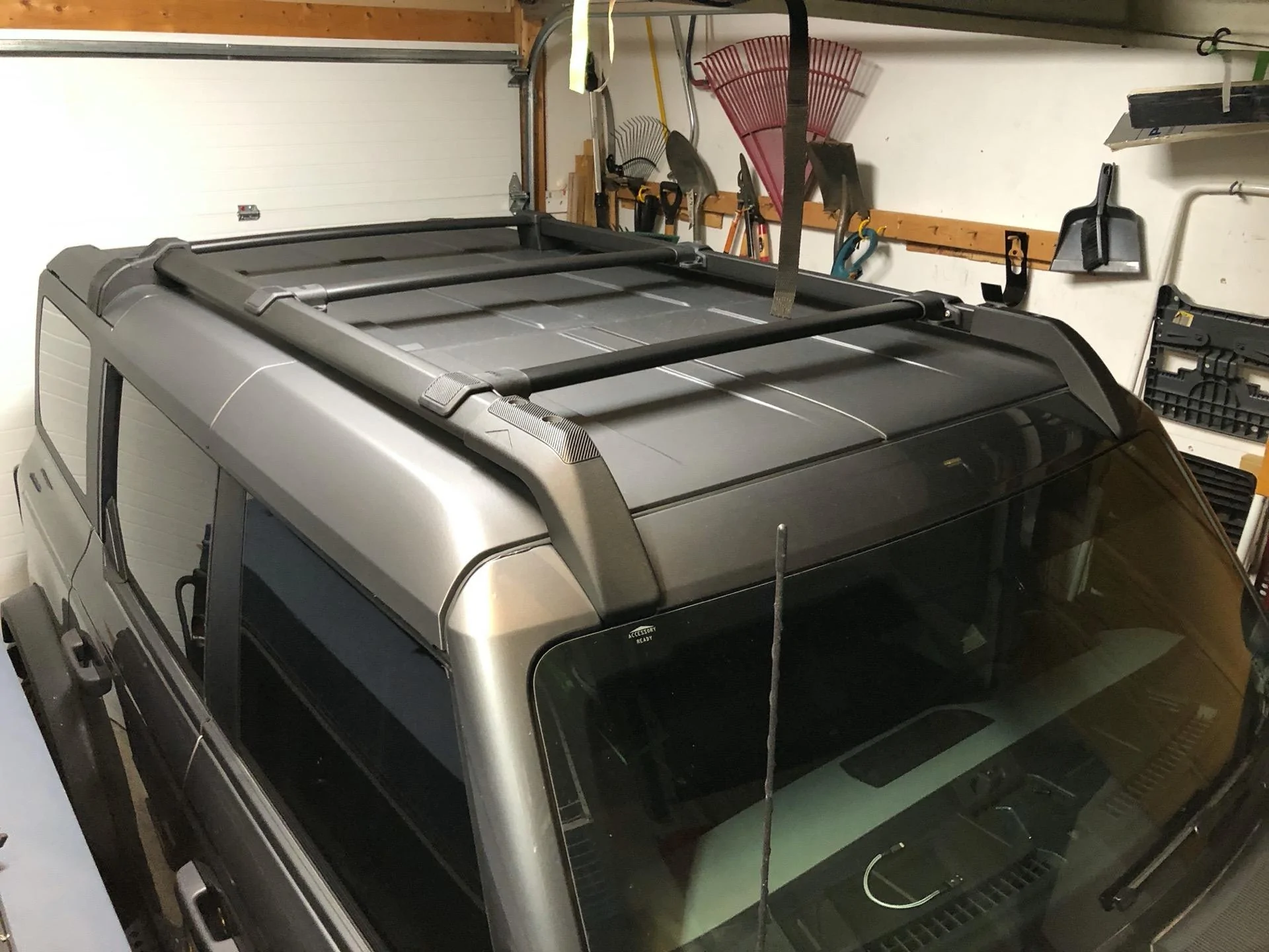 Ford Bronco Factory 4 Door Roof Rack (3 cross bars) for Hardtop IMG_8603