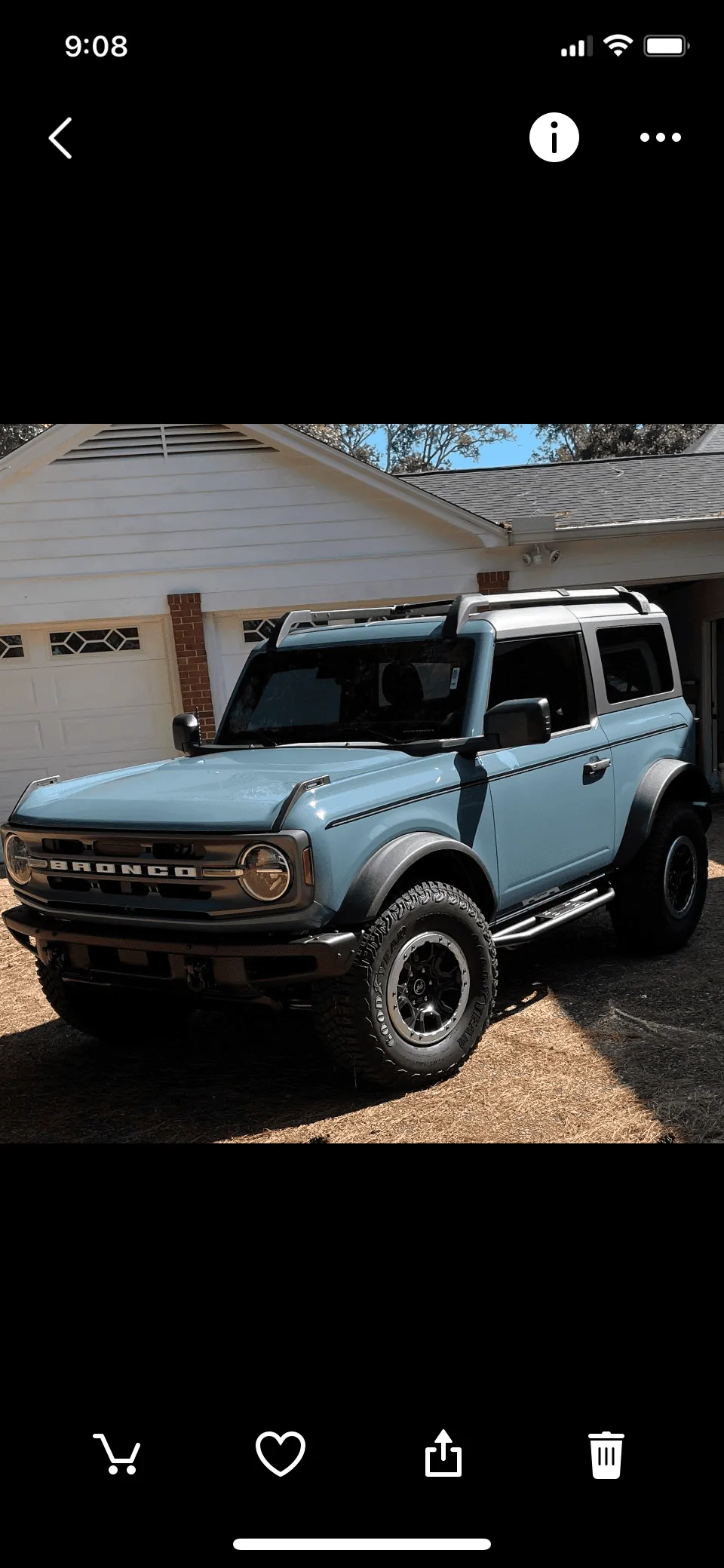 Ford Bronco 2-Door Side-Steps or Running Boards. D6FC342A-239E-4AF9-BDED-EFD63E008E6F