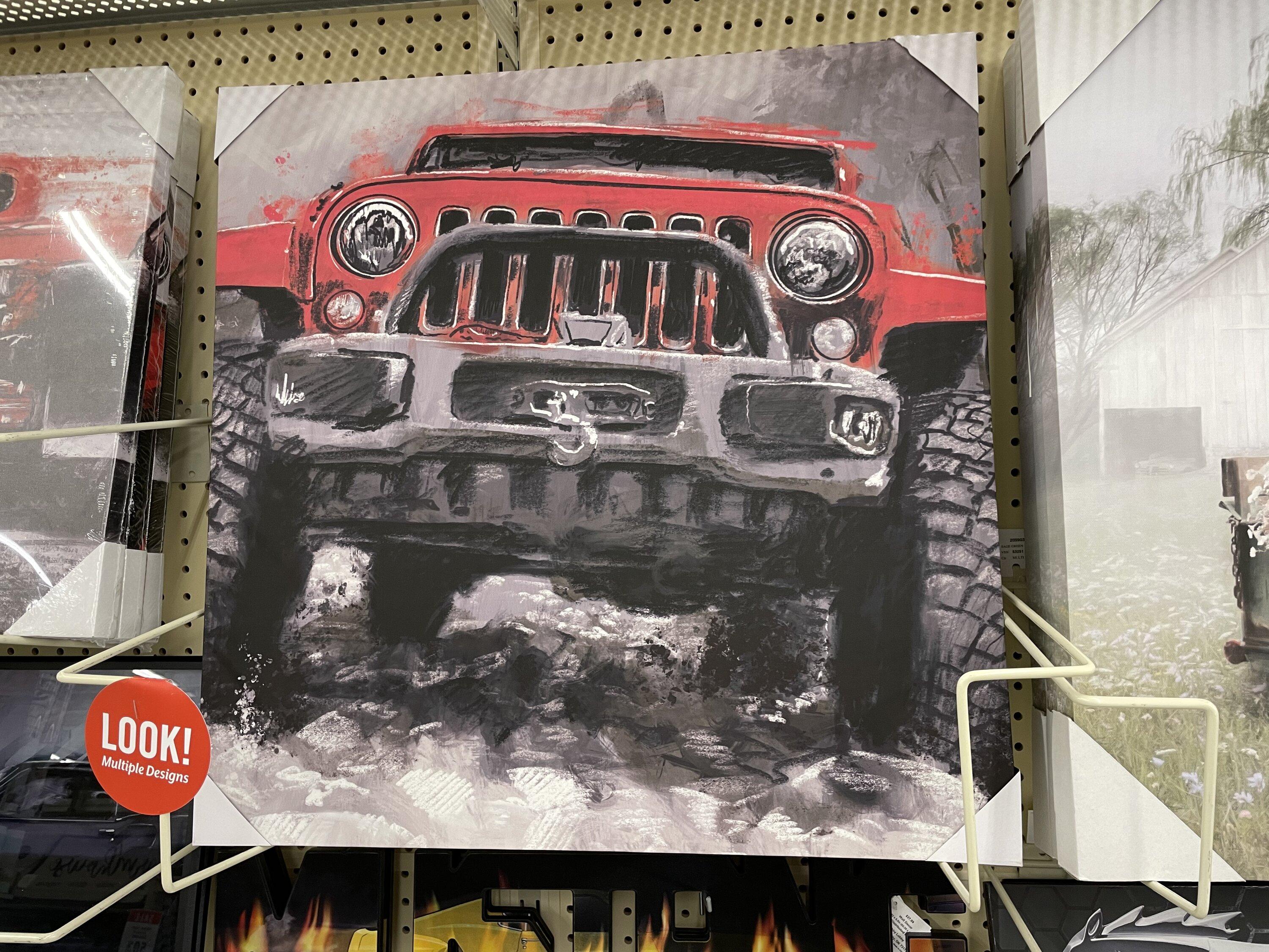 Ford Bronco Bronco Wall Art from Hobby Lobby BBD4B5F5-C5D5-46E8-B519-8C7343D9CD96