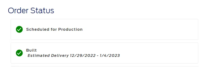 Ford Bronco 12/5/2022 Build week with spreadsheet 1671716802820