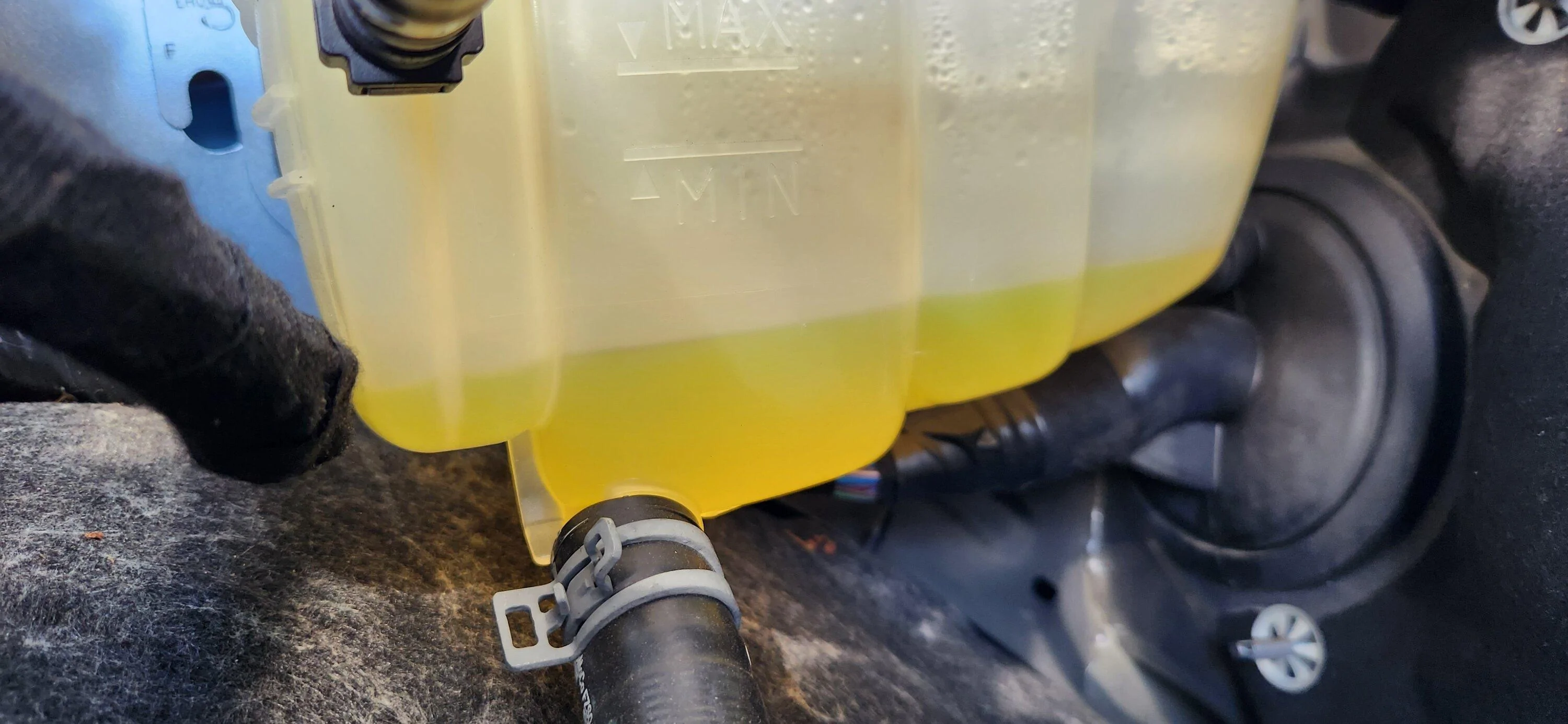 Ford Bronco Losing/using coolant. 20221217_091525