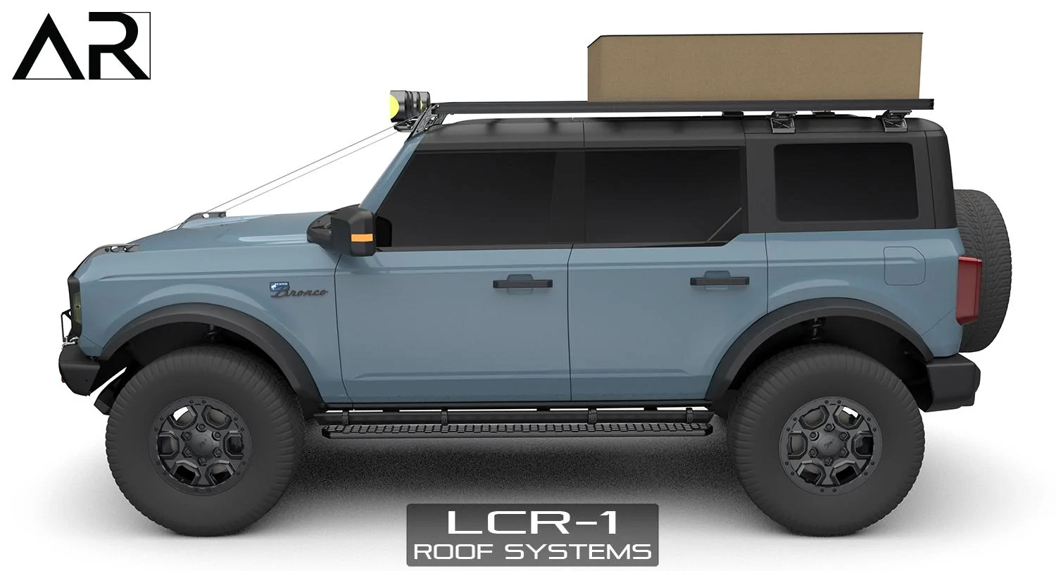 Ford Bronco AR | BRONCO Modular Roof Rack for 2-Door and 4-Door 2501 - LCR-1 Bronco - 2s