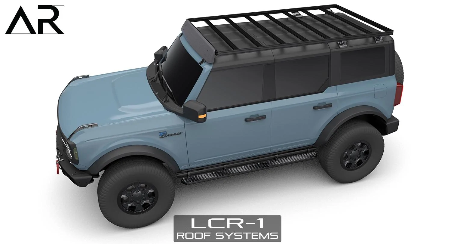 Ford Bronco AR | BRONCO Modular Roof Rack for 2-Door and 4-Door 2501 - LCR-1 Bronco - 6