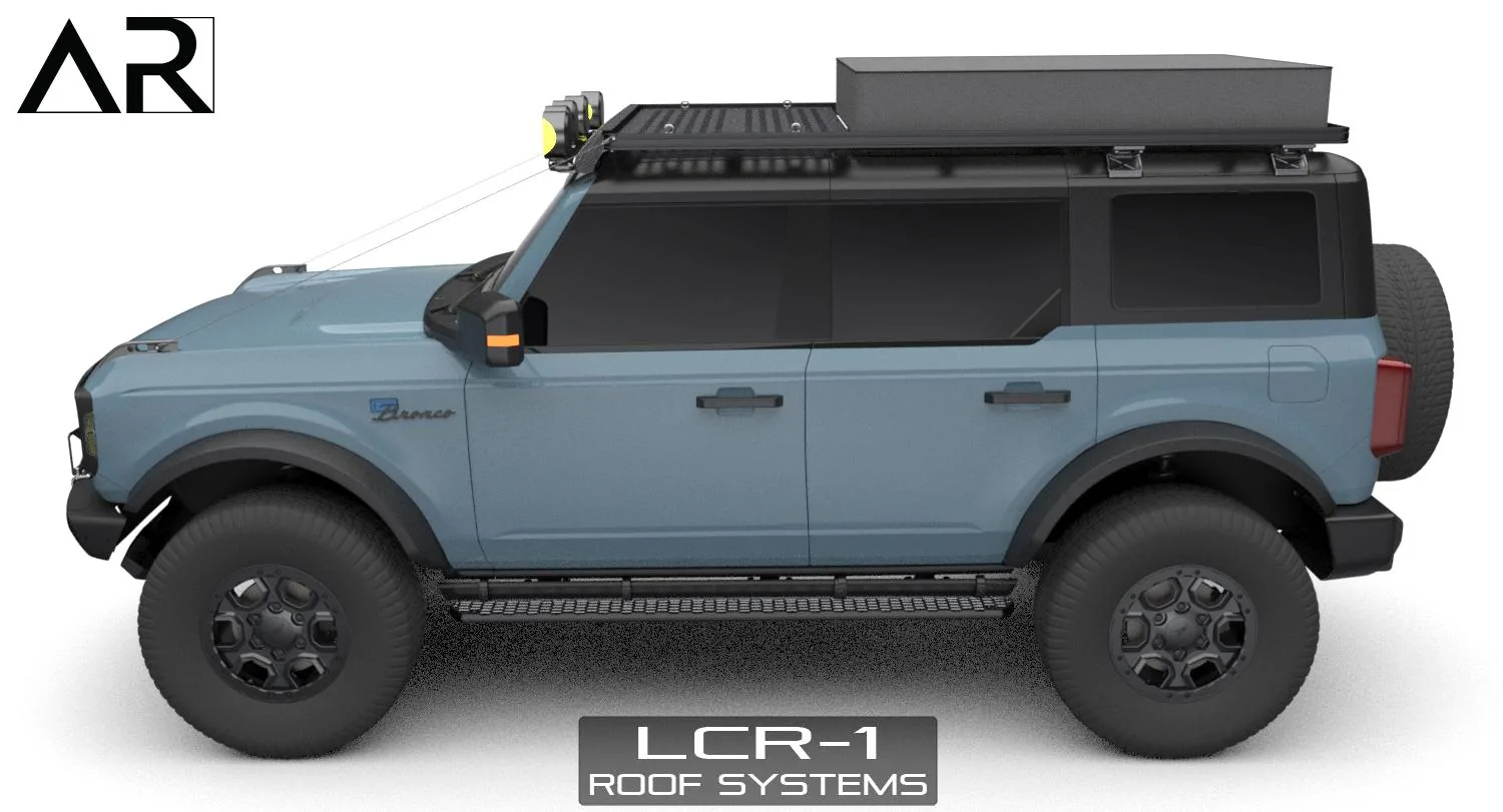 Ford Bronco AR | BRONCO Modular Roof Rack for 2-Door and 4-Door 2501 - LCR-1 Bronco - 7