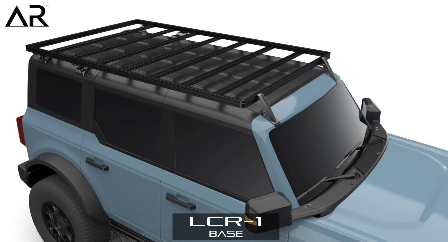 Ford Bronco AR | BRONCO Modular Roof Rack for 2-Door and 4-Door 2501-1 - LCR-1 Bronco - Bas