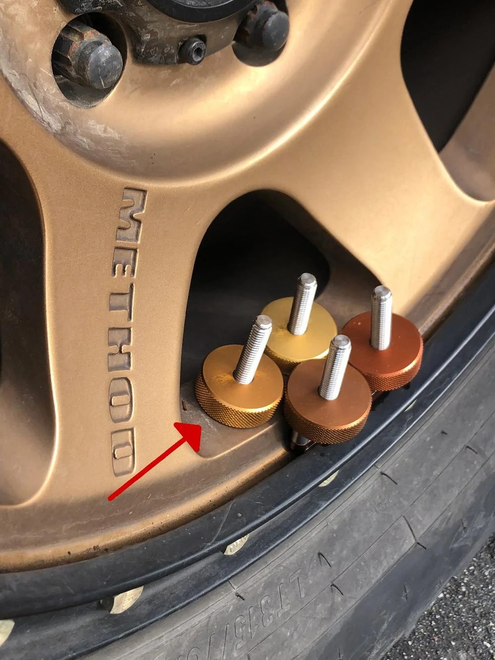 Ford Bronco ROCKWORKX tool-less Hardtop Bolts Rocoworkx-Copper