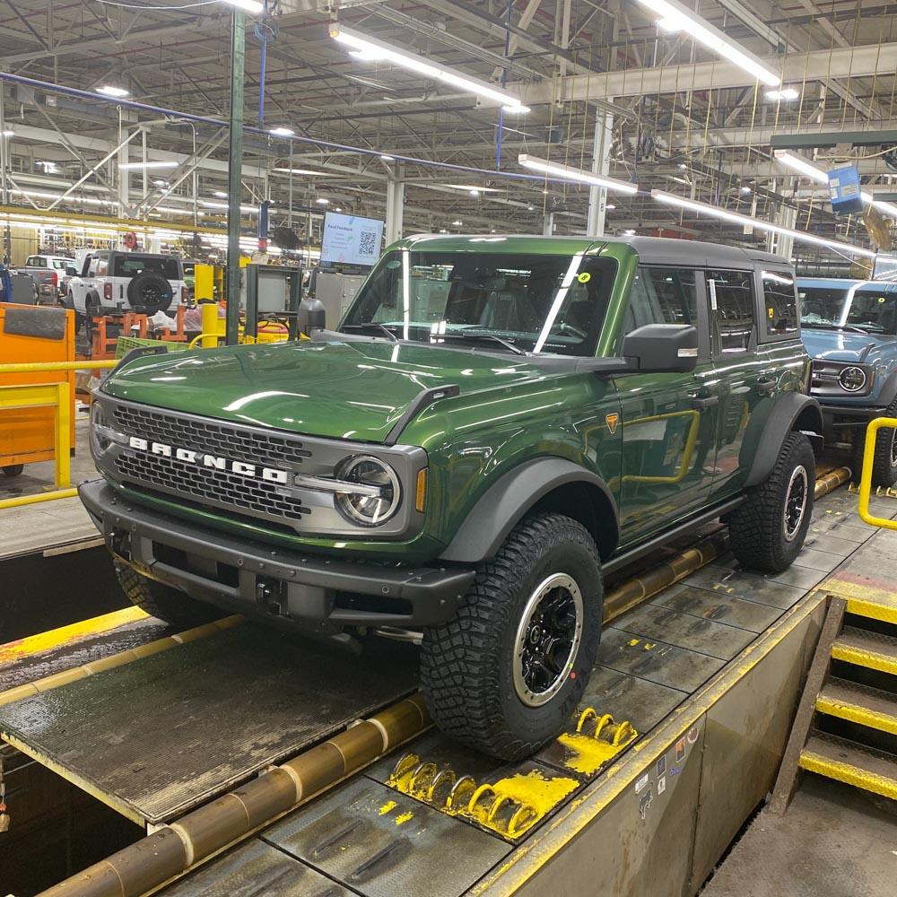 Ford Bronco 12/5/2022 Build week with spreadsheet B2561D12-3EB7-4423-A97E-082AD5A6748A