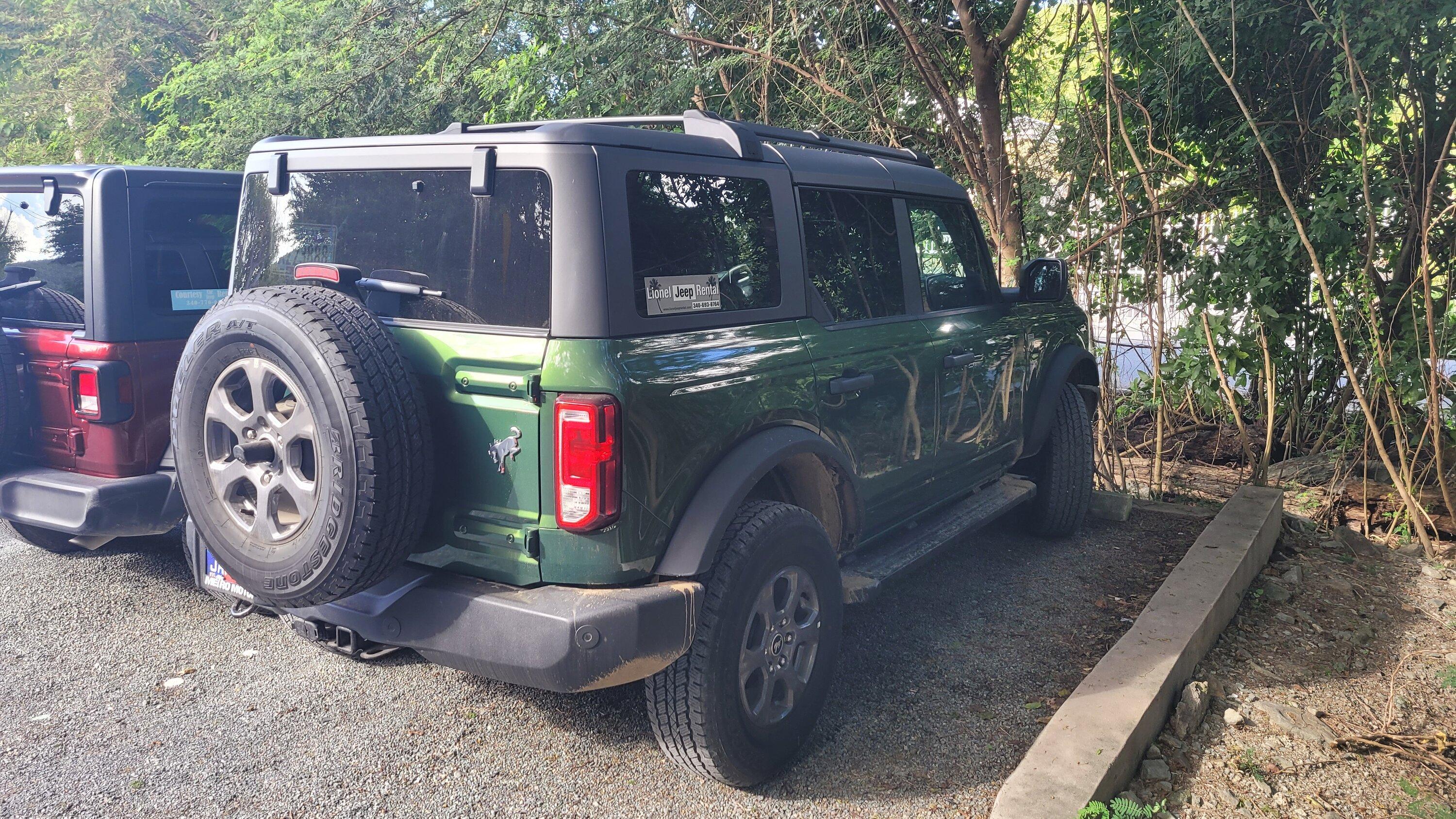 Ford Bronco Bronco Rentals St. John USVI 20221222_151417