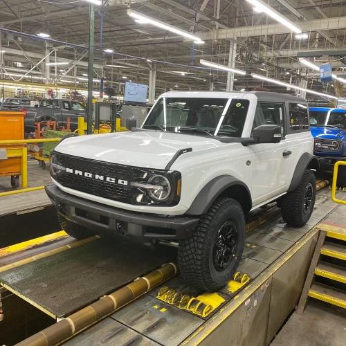 Ford Bronco 12/5/2022 Build week with spreadsheet 95FAAC52-2D89-4280-B1F3-2A7F9402B3FA