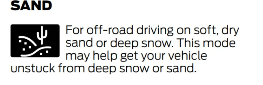 Ford Bronco Does slippery mode and 2wd work in the snow Nnax31U